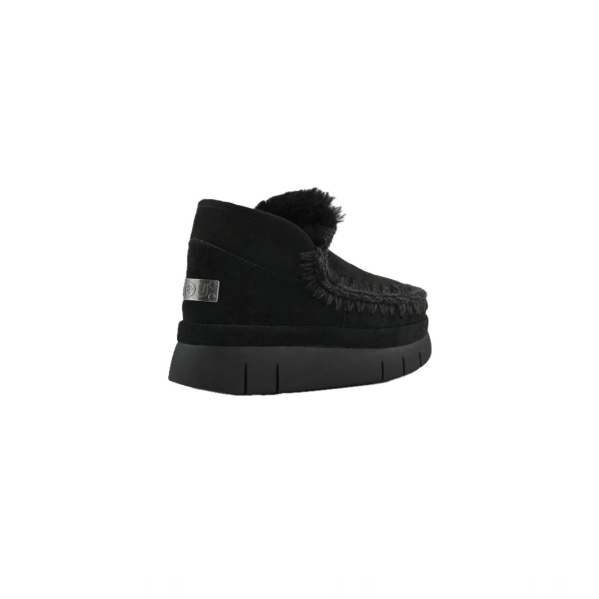 Bounce welt sneaker suede BLACK