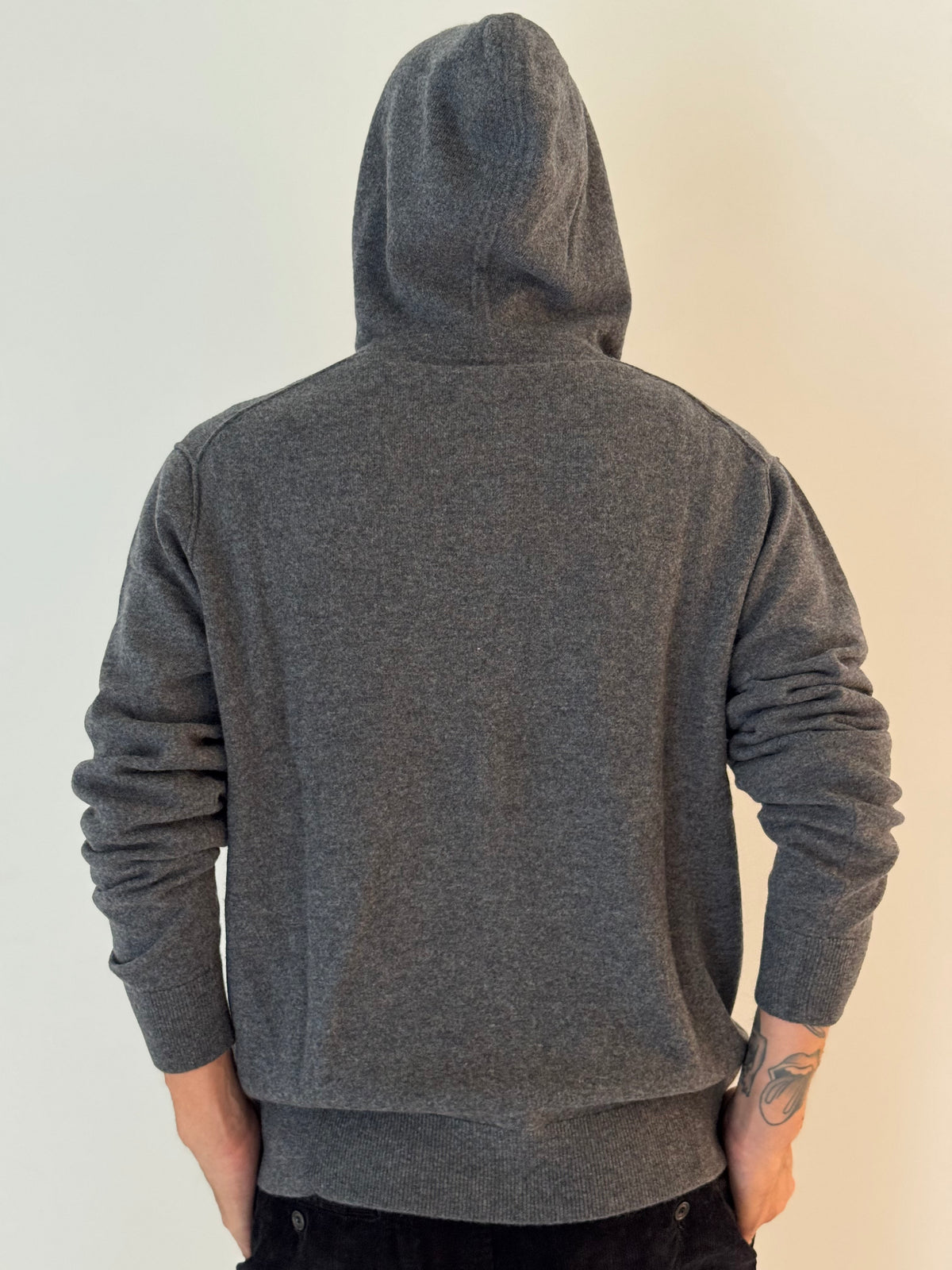 Cashmere hoodie FLANEL