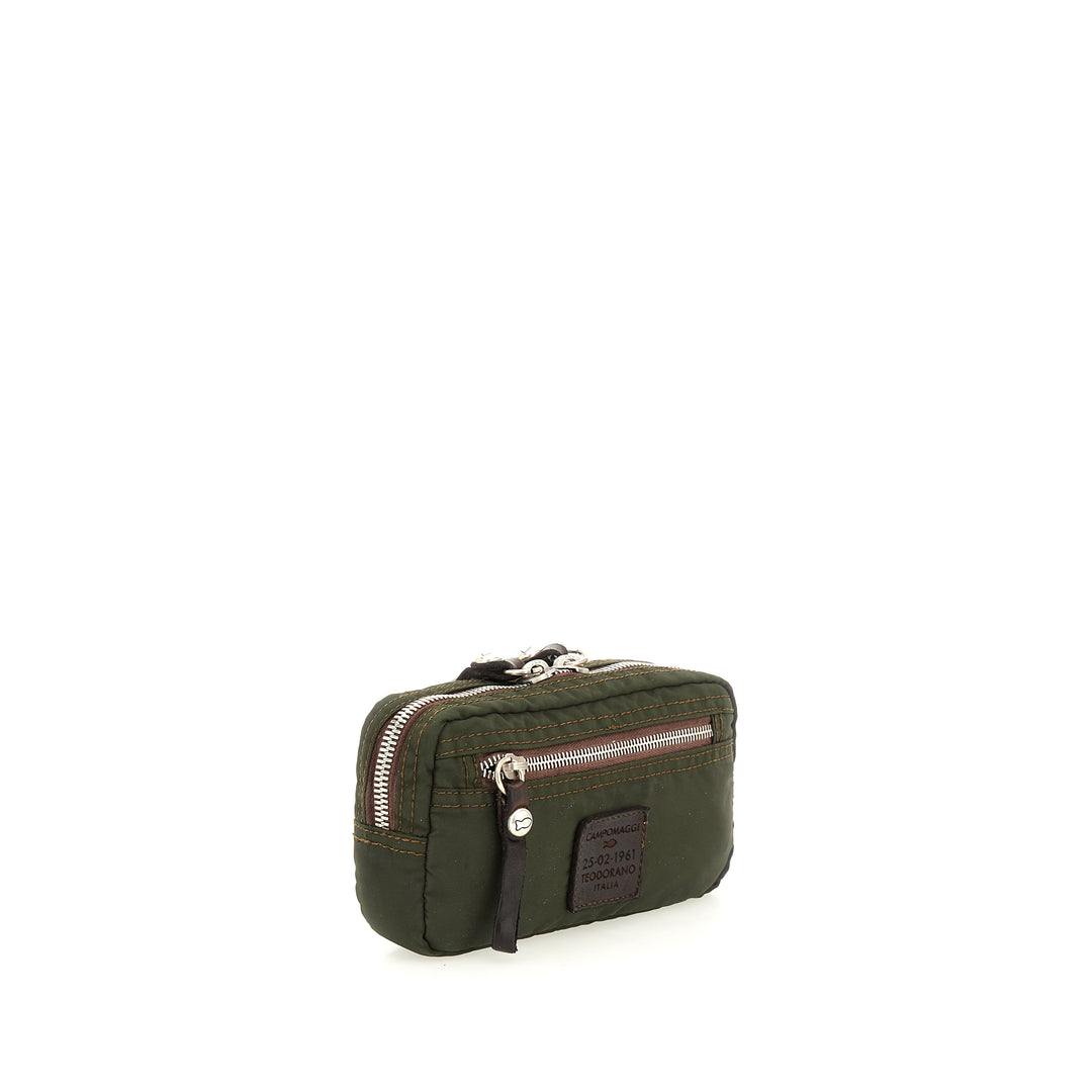 foraker beauty nylon+cow+print MILITARY+BROWN