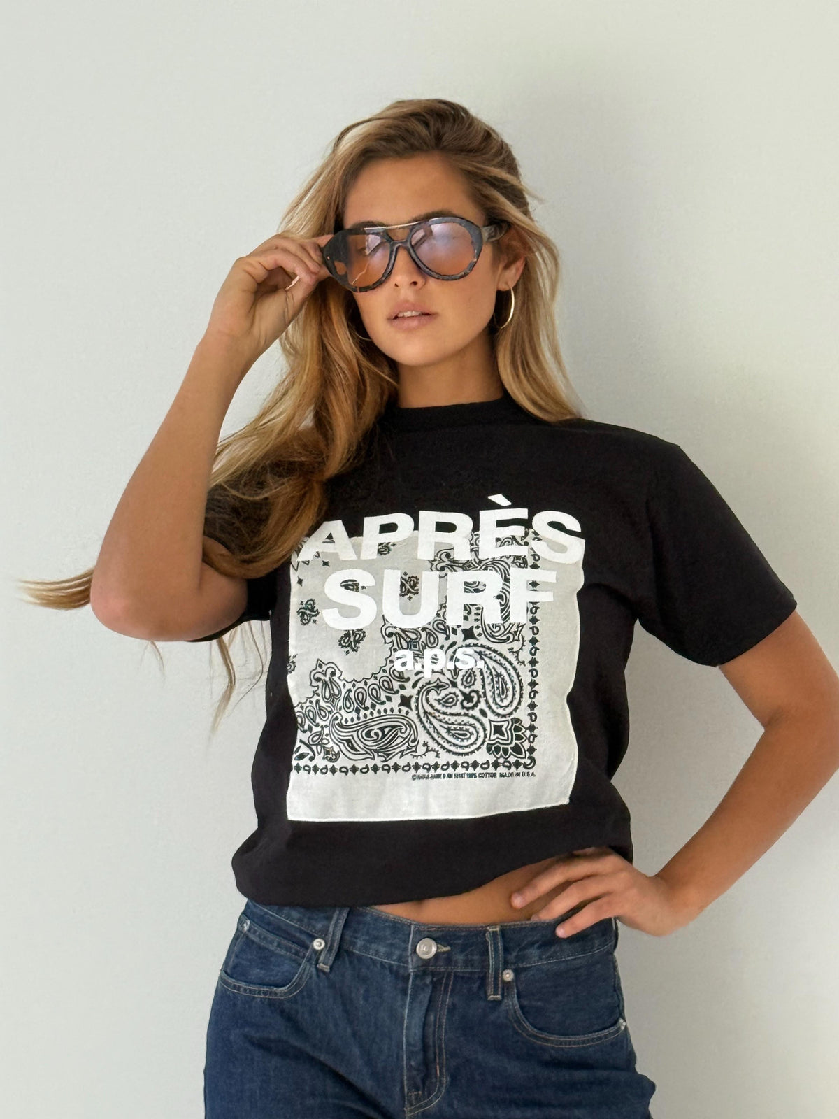 T-shirt train BLACK
