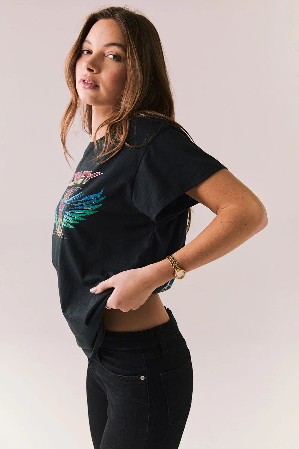 Vintage Jersey Tee BLACK
