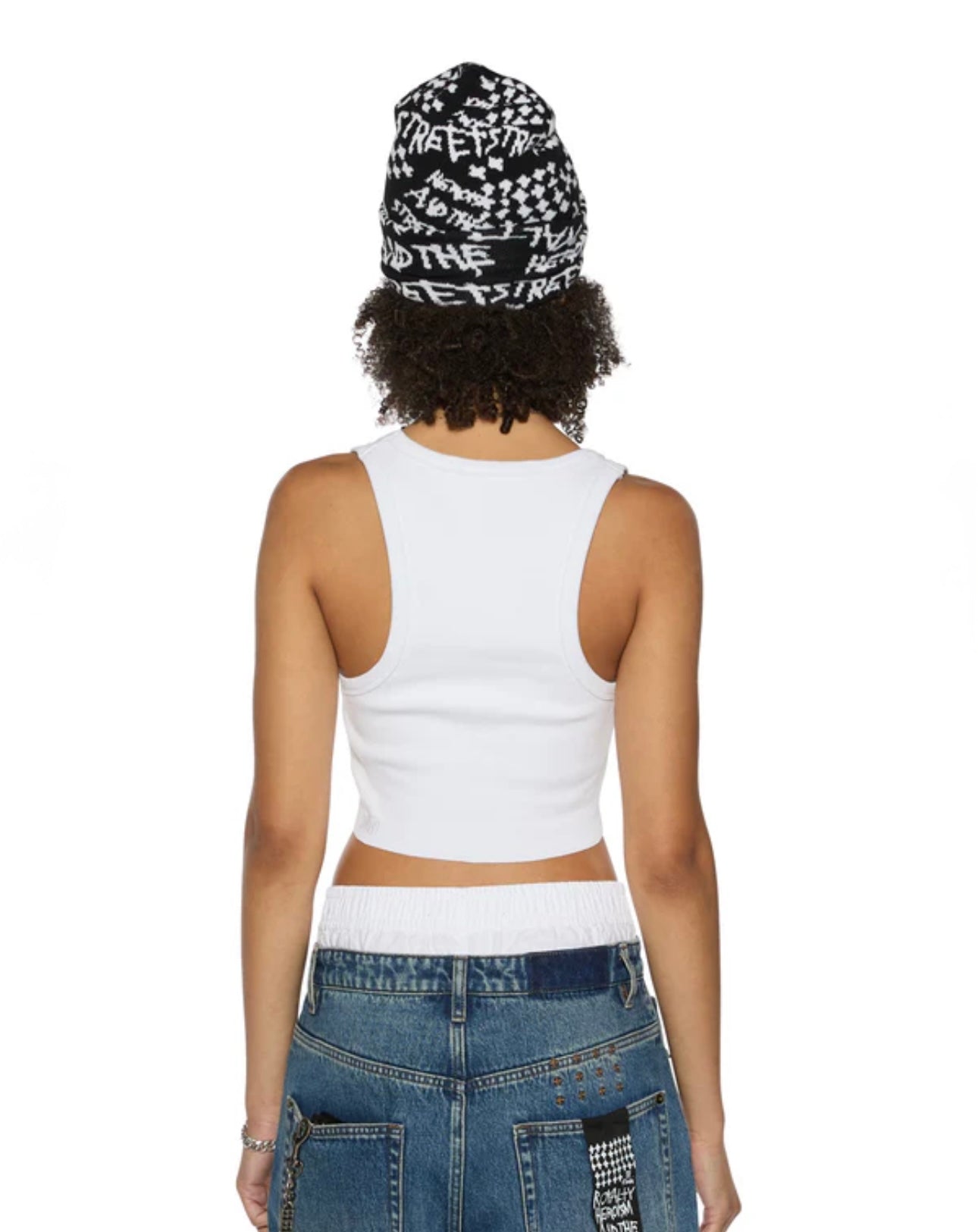 Stacked origin tank WHITE