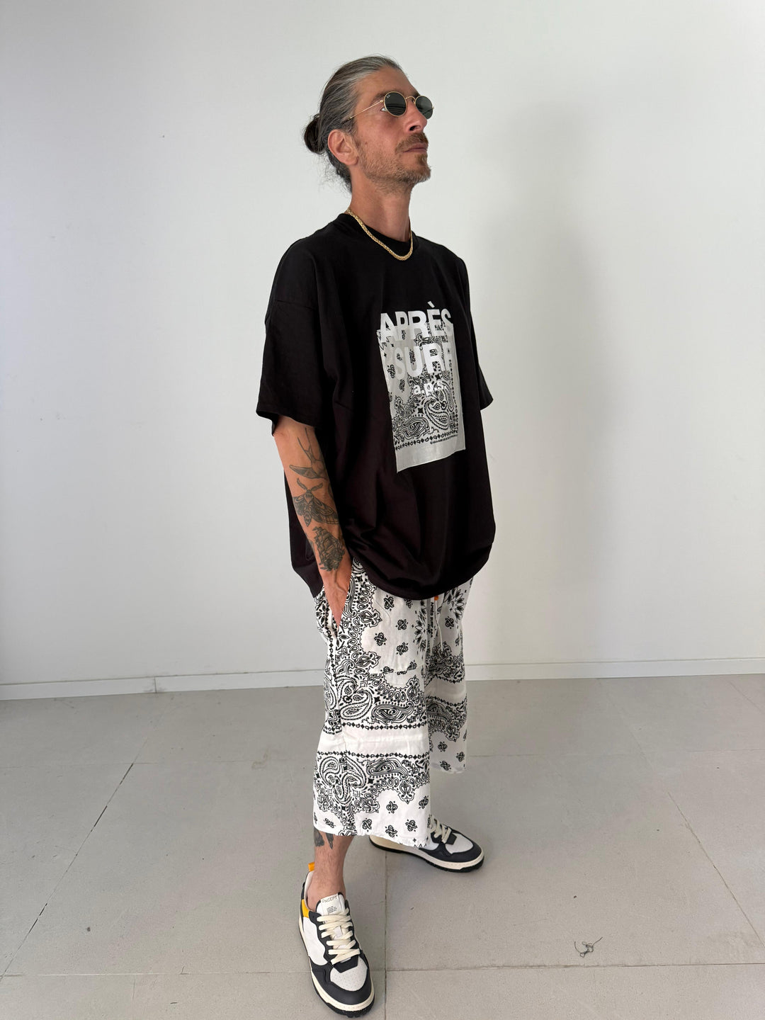 T-shirt train BLACK