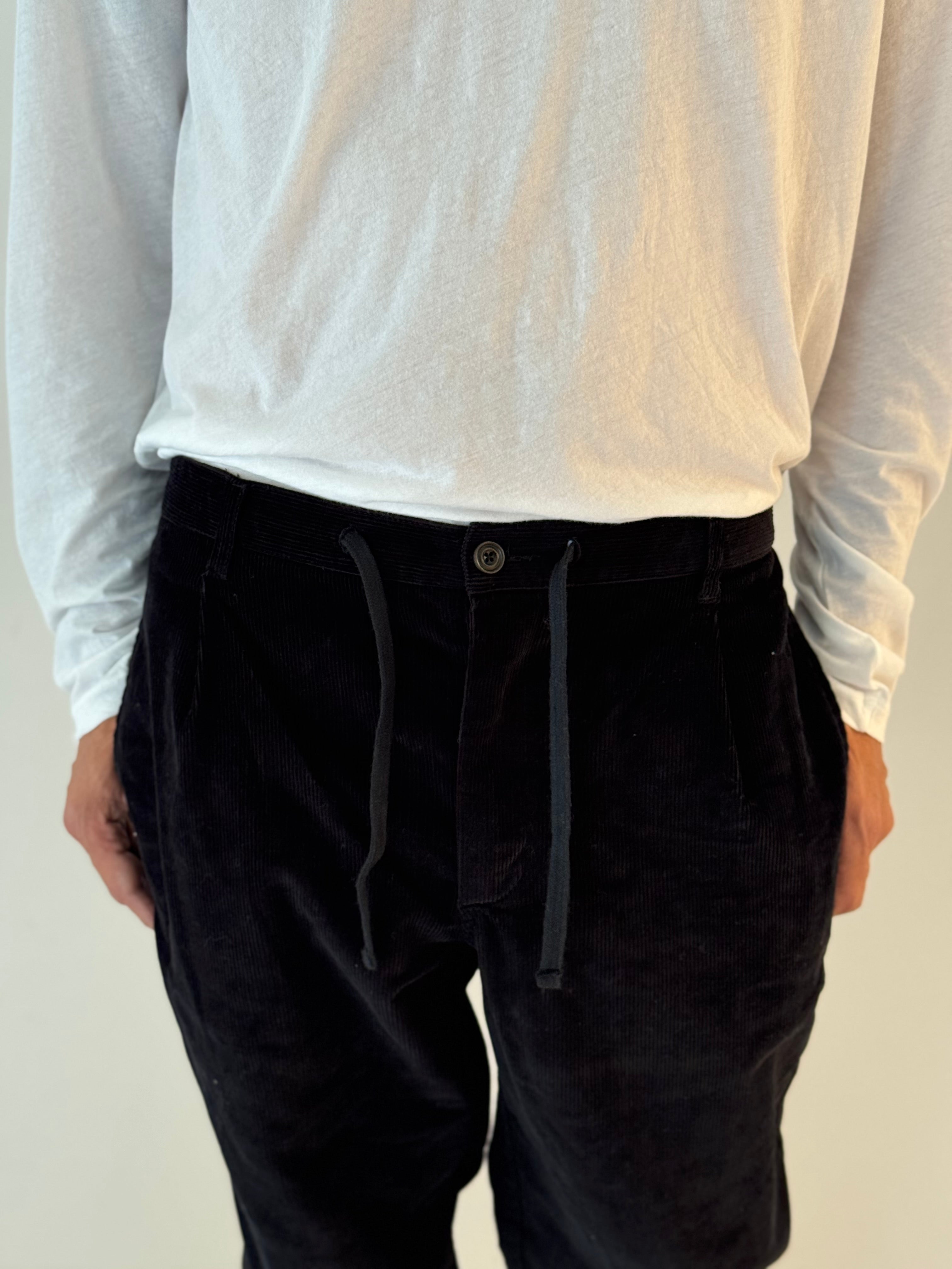 Tanker woven pants BLACK