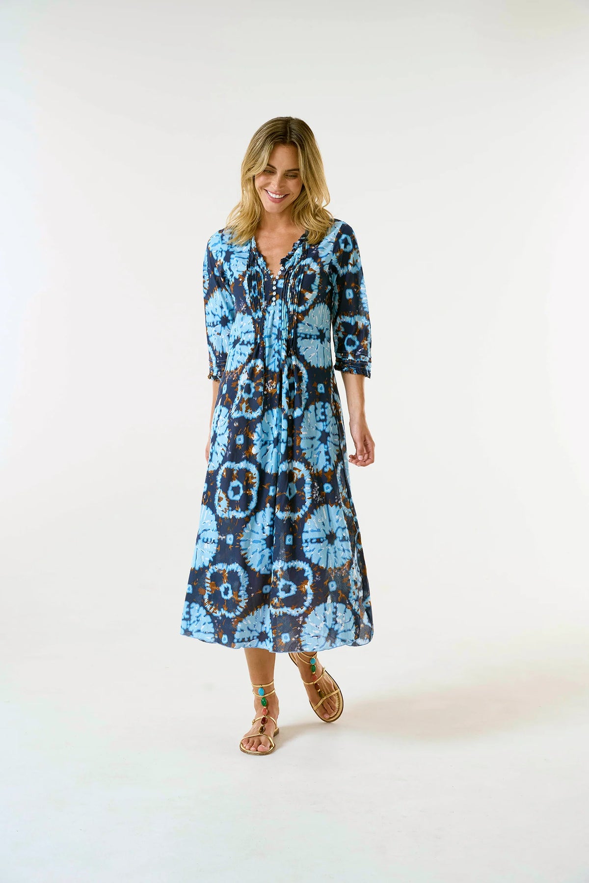 Camogli long poppy NAVY