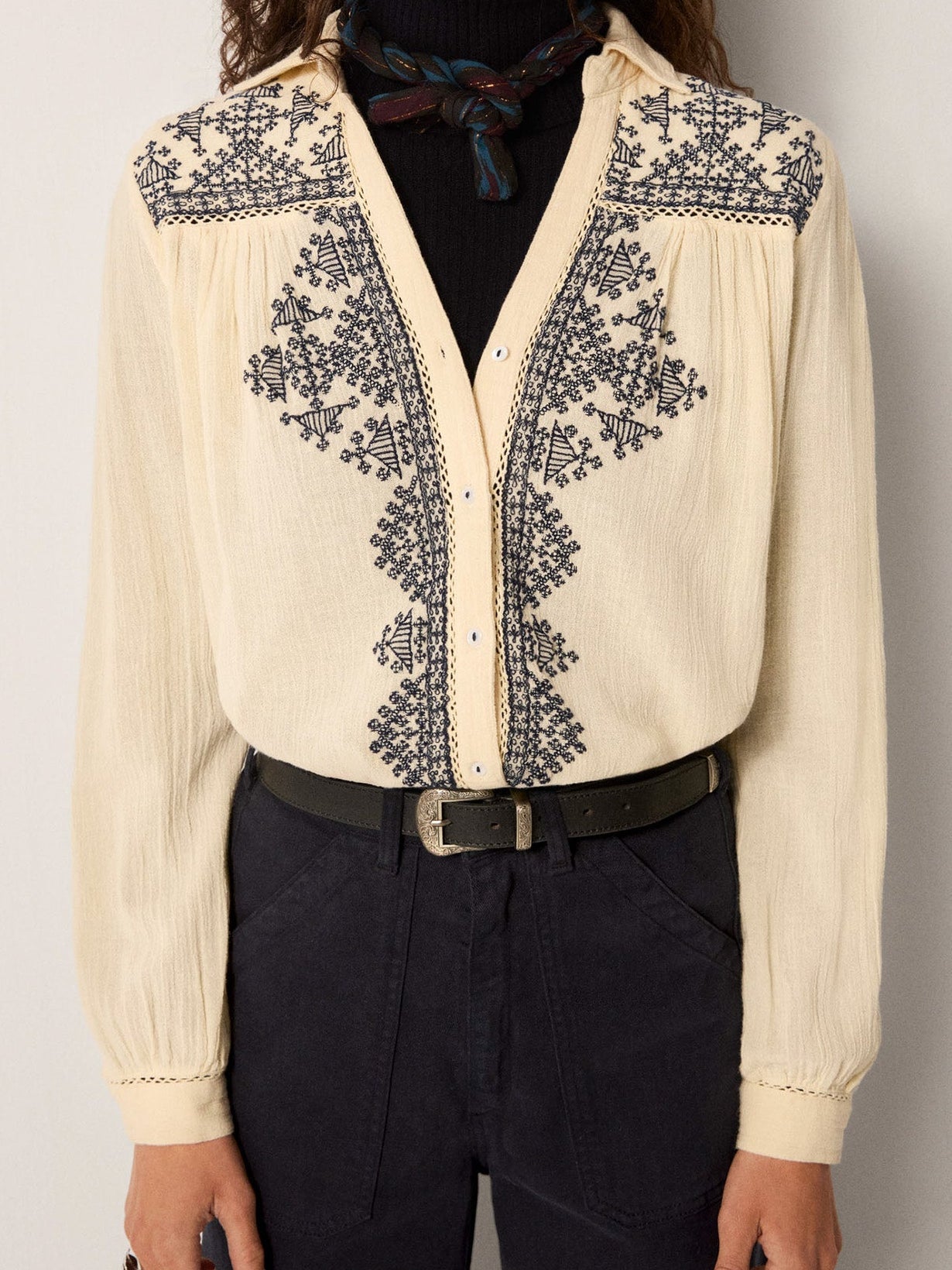 Blouse noida amrit NAVY