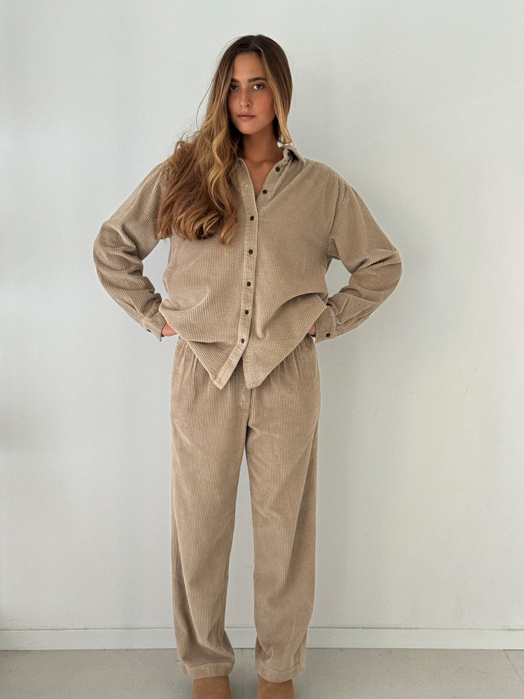 Peyo woven pant BEIGE