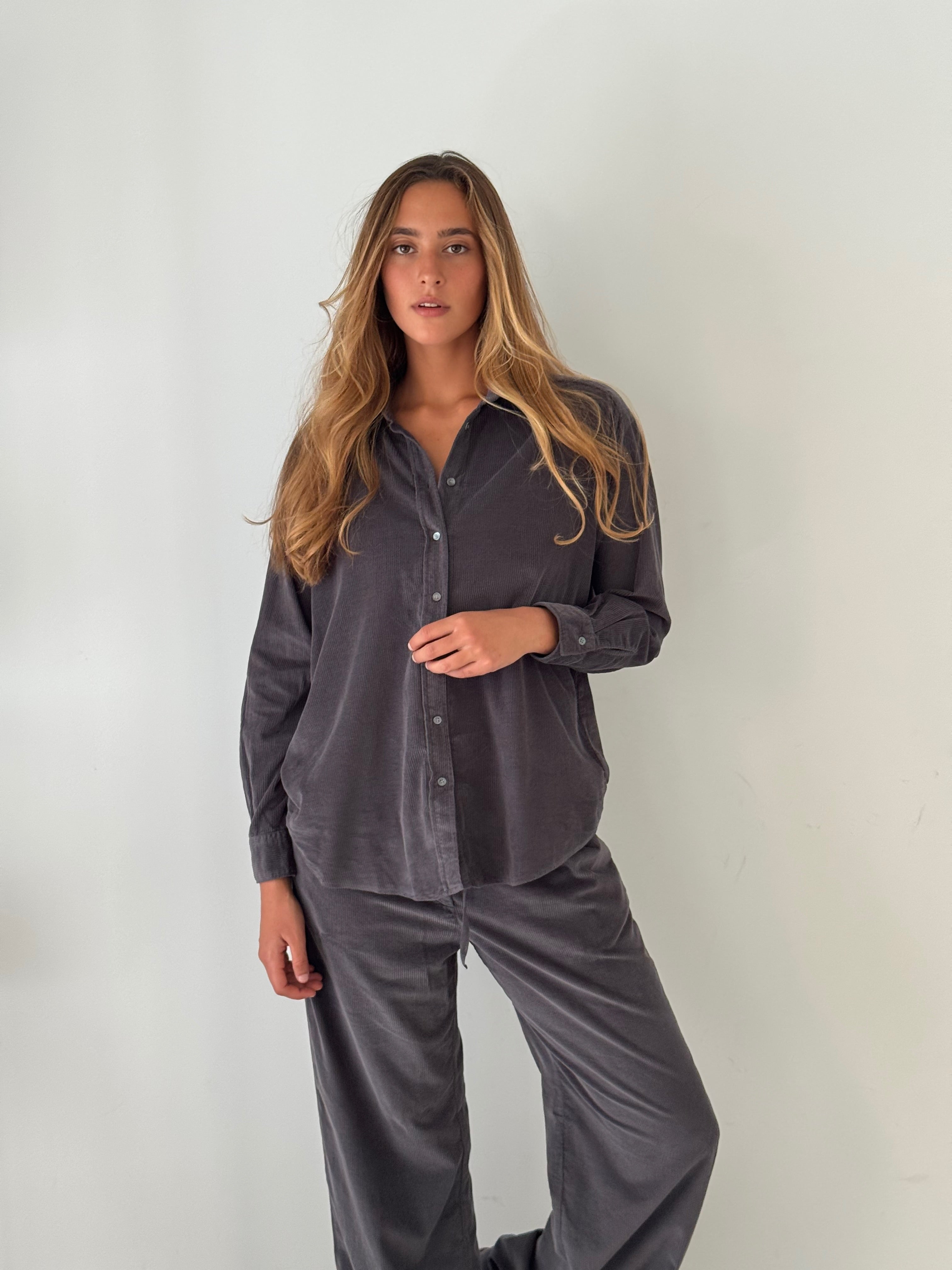 Cinema woven shirt ANTHRACITE