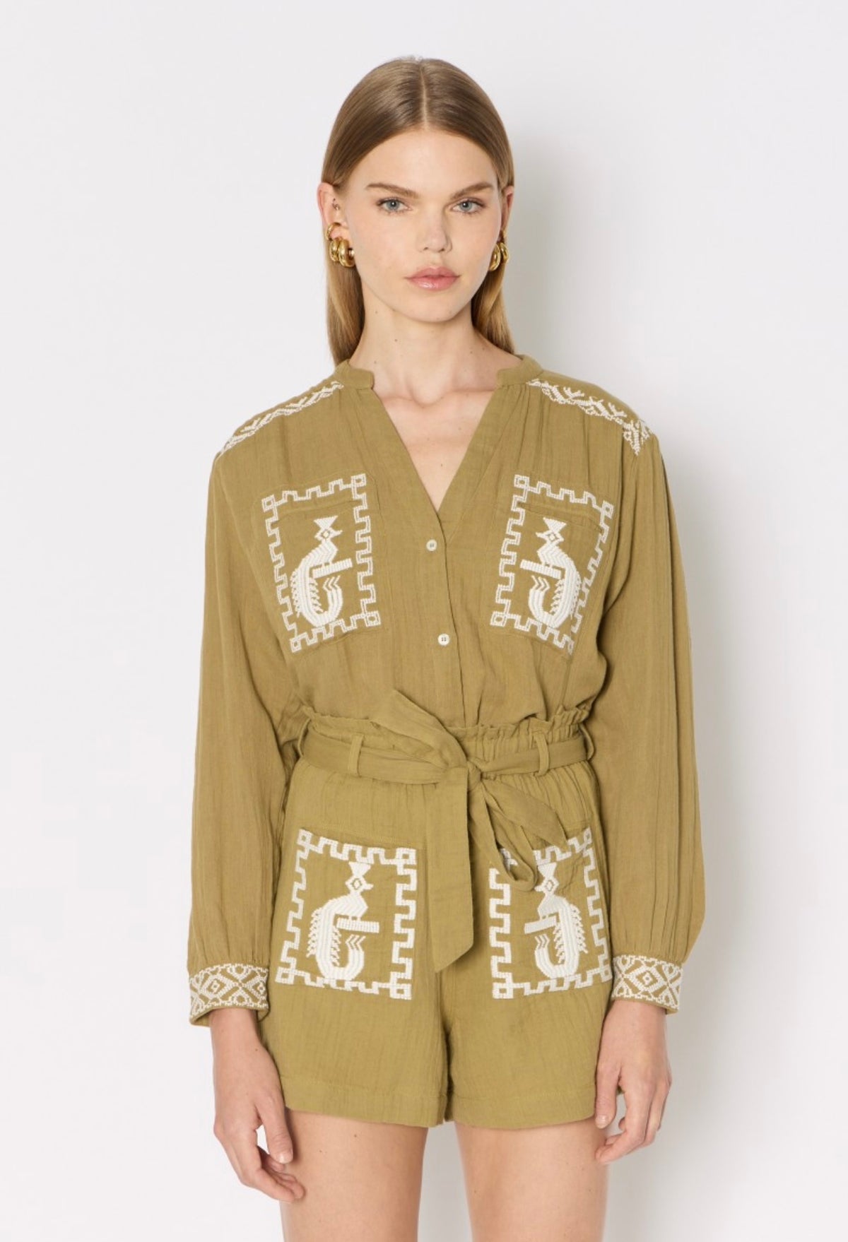 Selma shorts KHAKI
