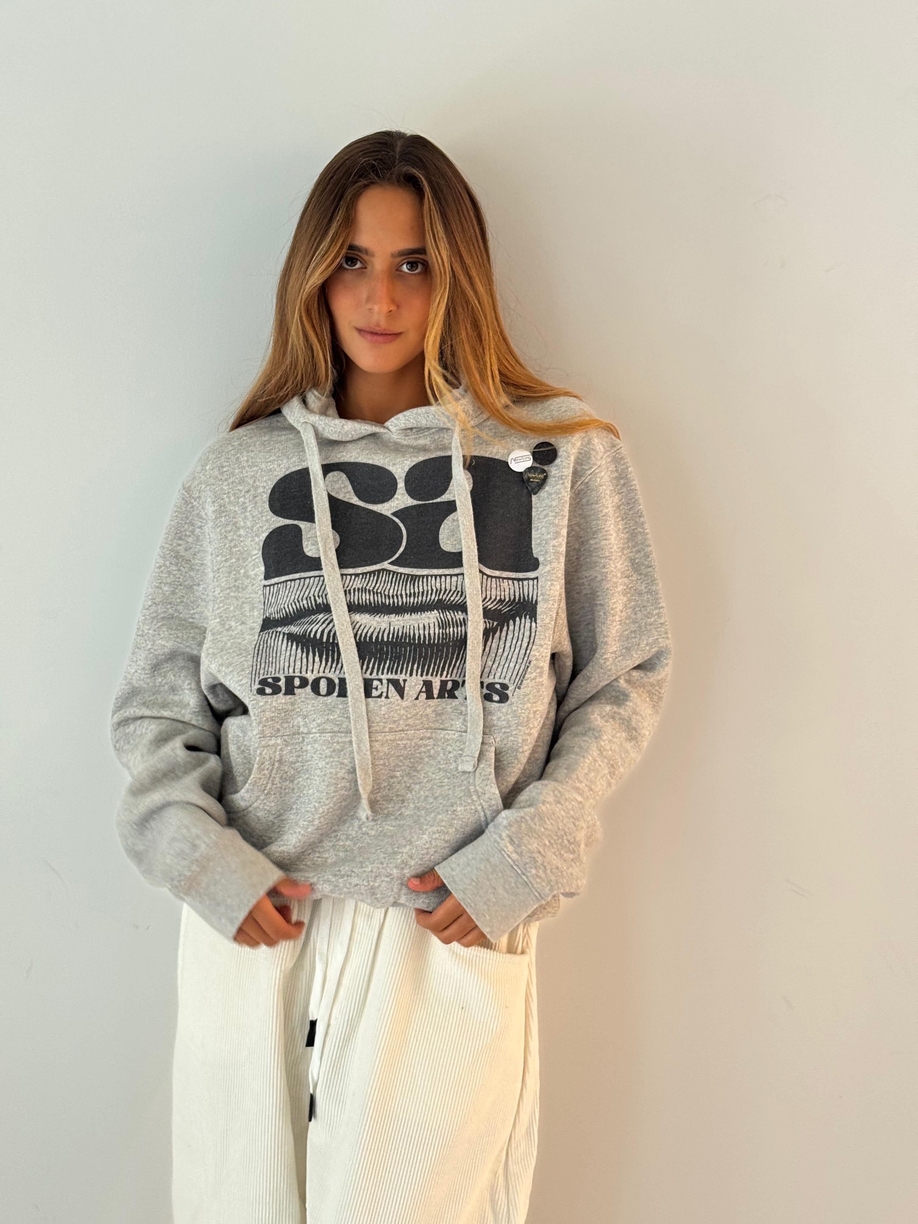 Sweatshirt jagger spoken ELEPHANT GREY