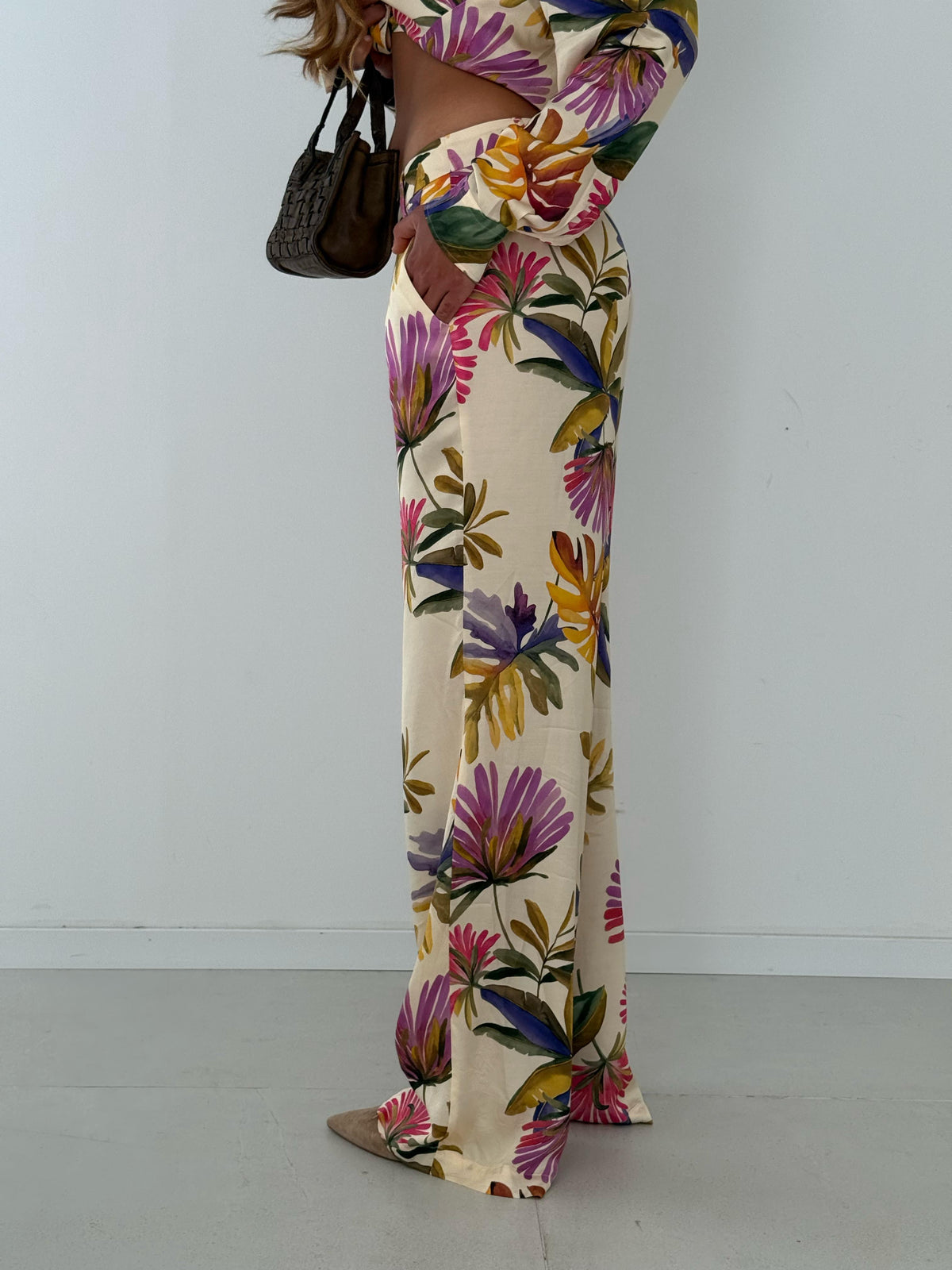 Positano pant RAW WHITE