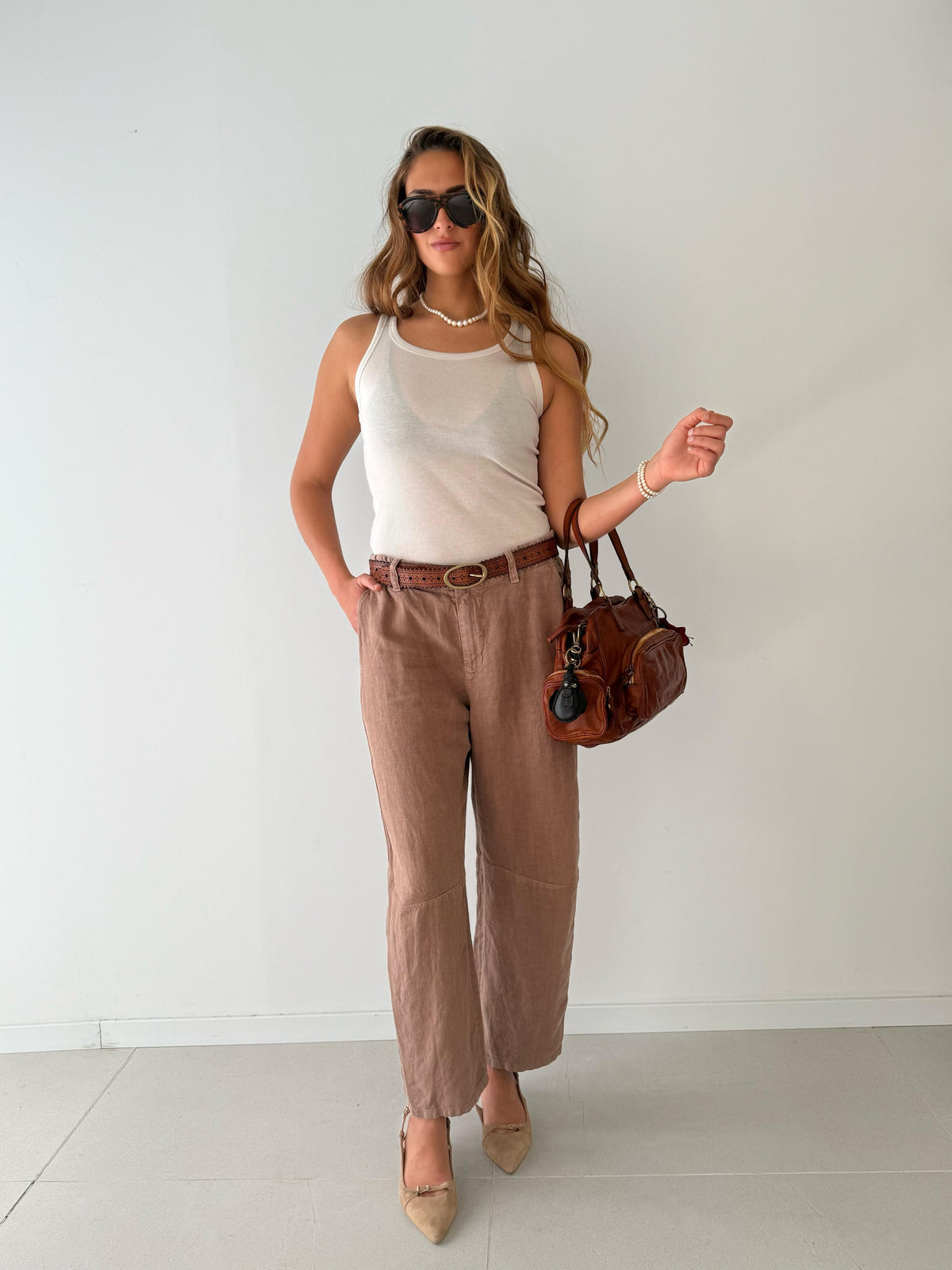 Taylor darted knee pant BARK