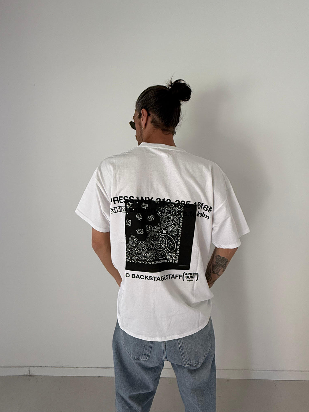 T-shirt train WHITE