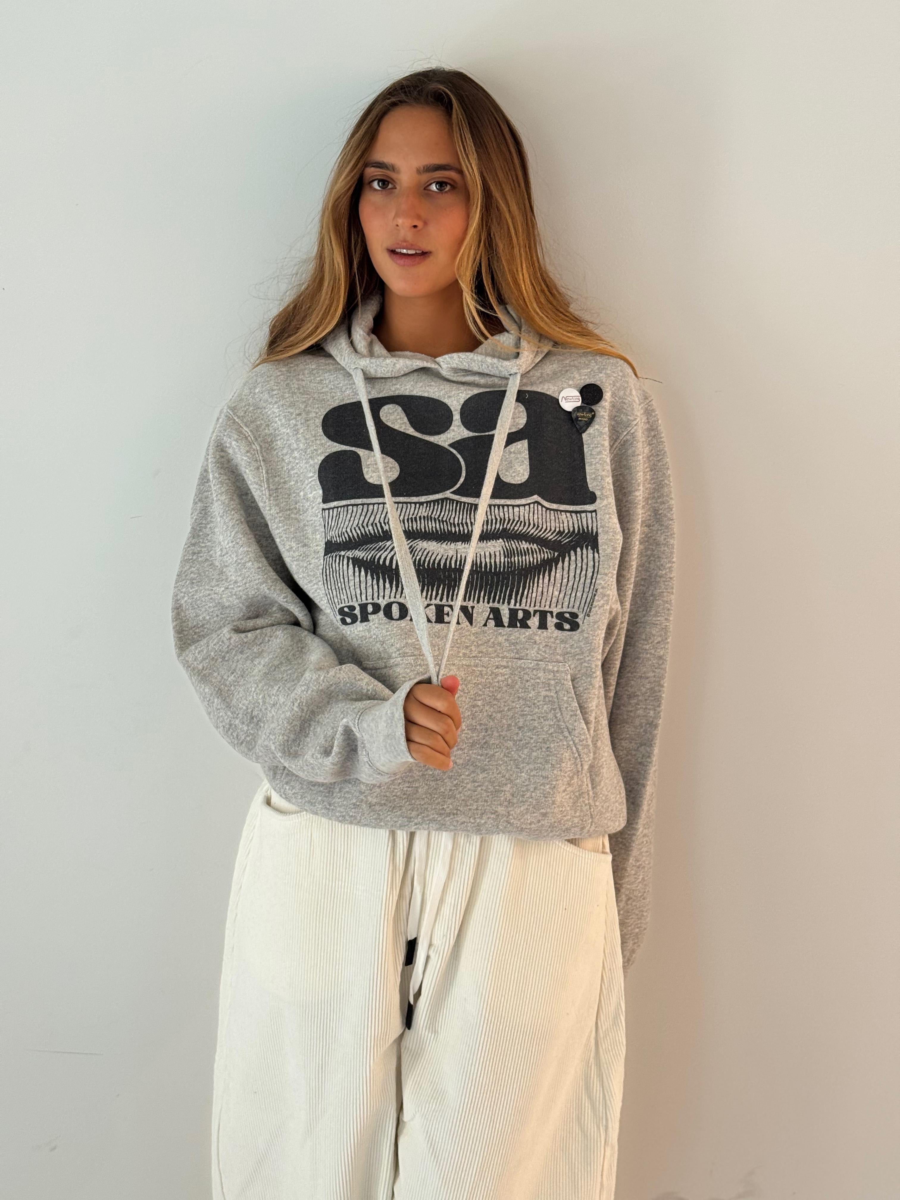 Sweatshirt jagger spoken ELEPHANT GREY