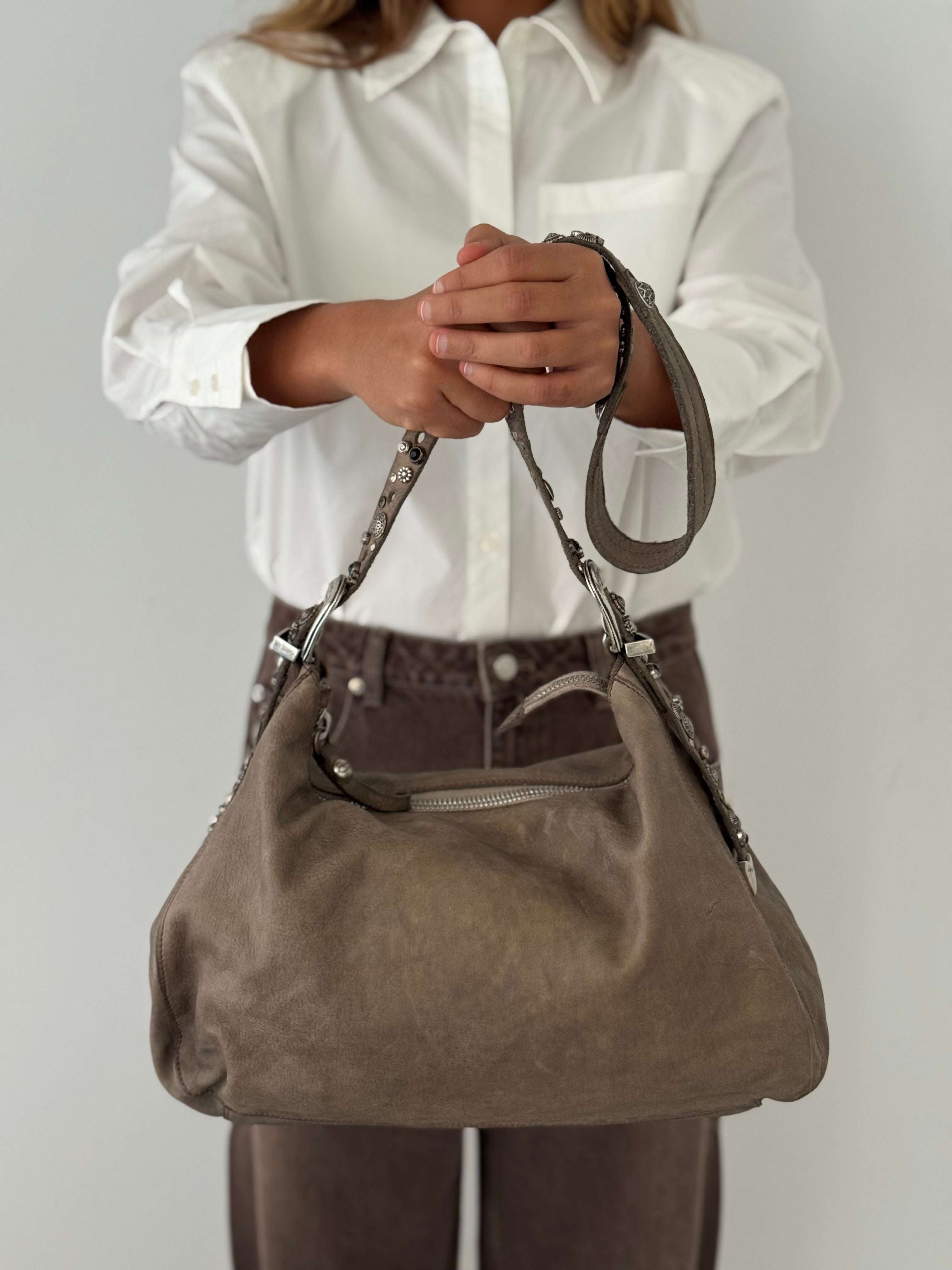 Giuliana shoulder bag CEMENT