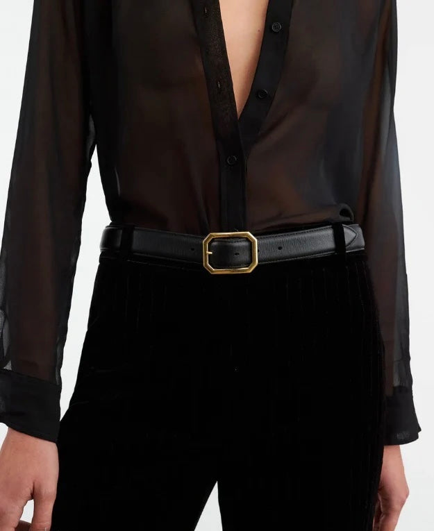 Anais belt BLACK W/ GOLD