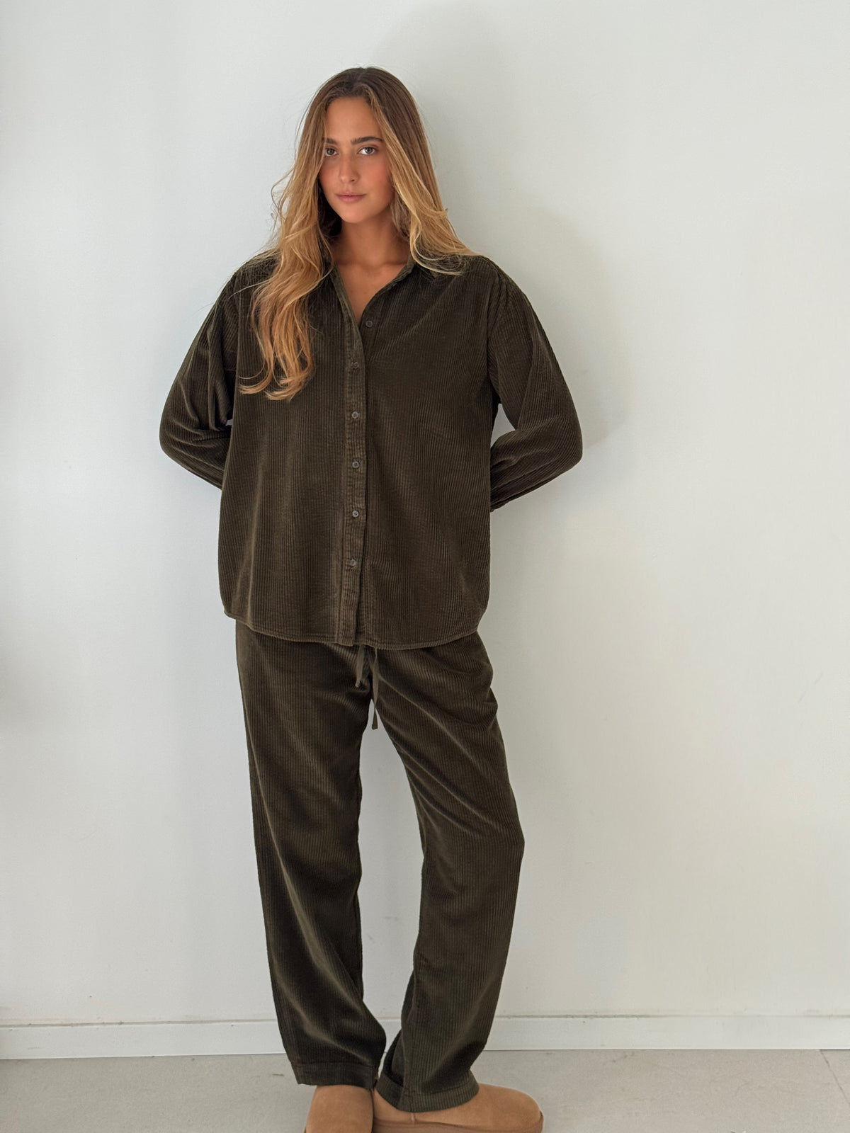 Cinema woven shirt ARMY