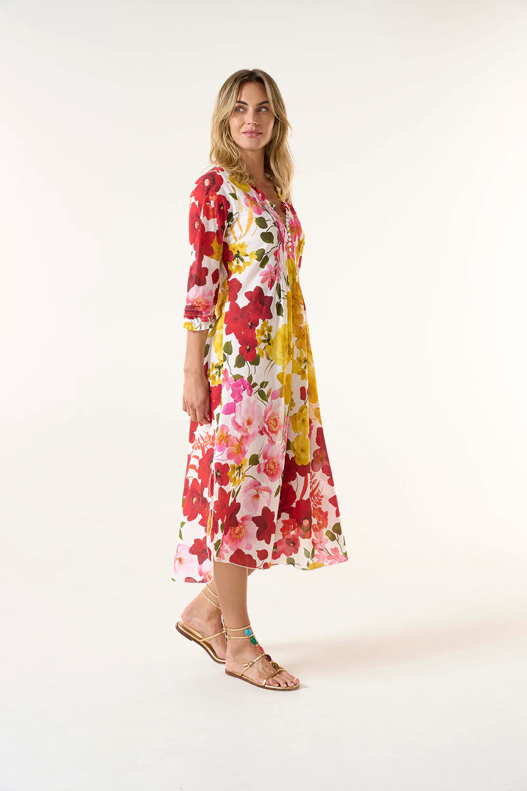 Flamenco long poppy YELLOW