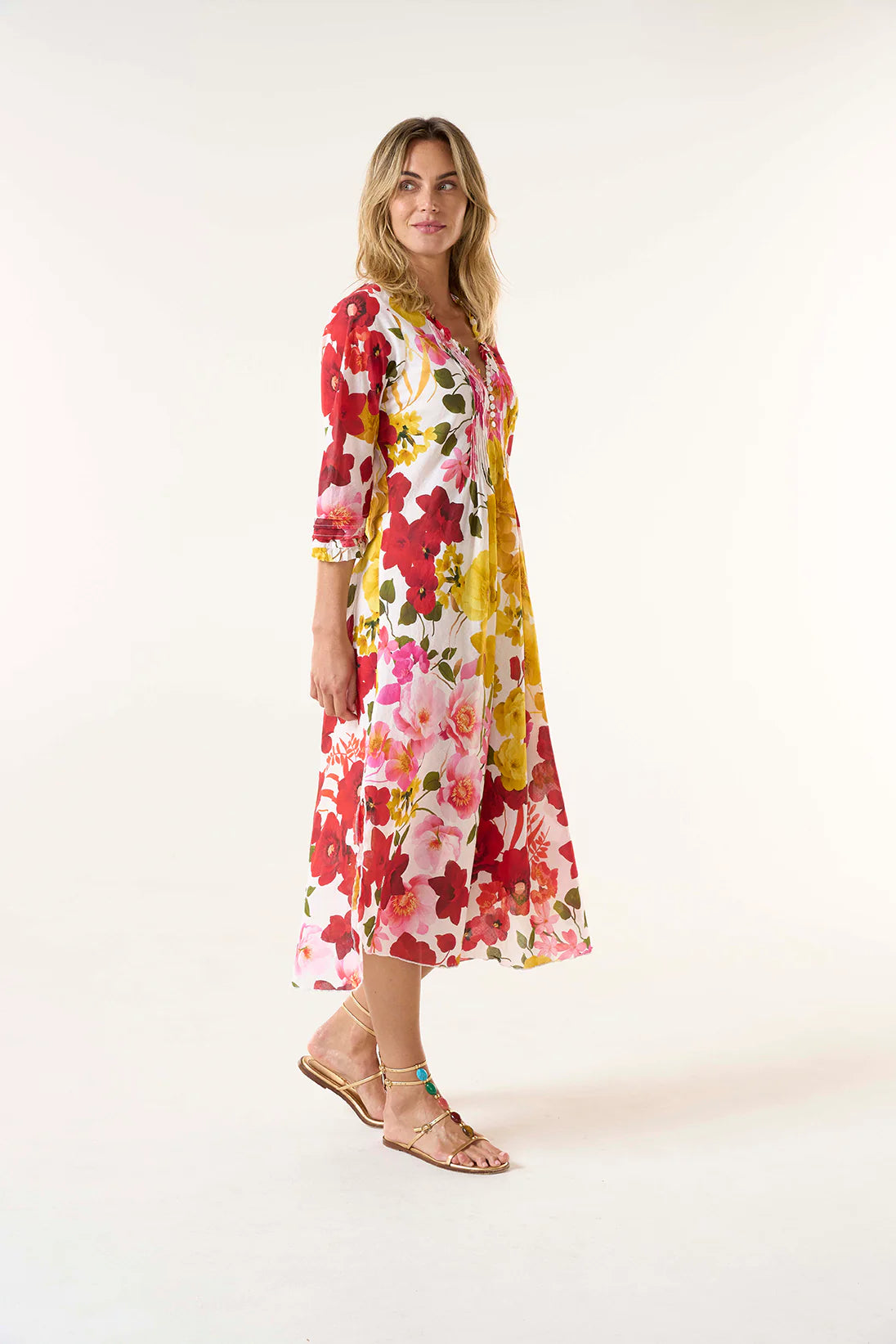 Flamenco long poppy YELLOW