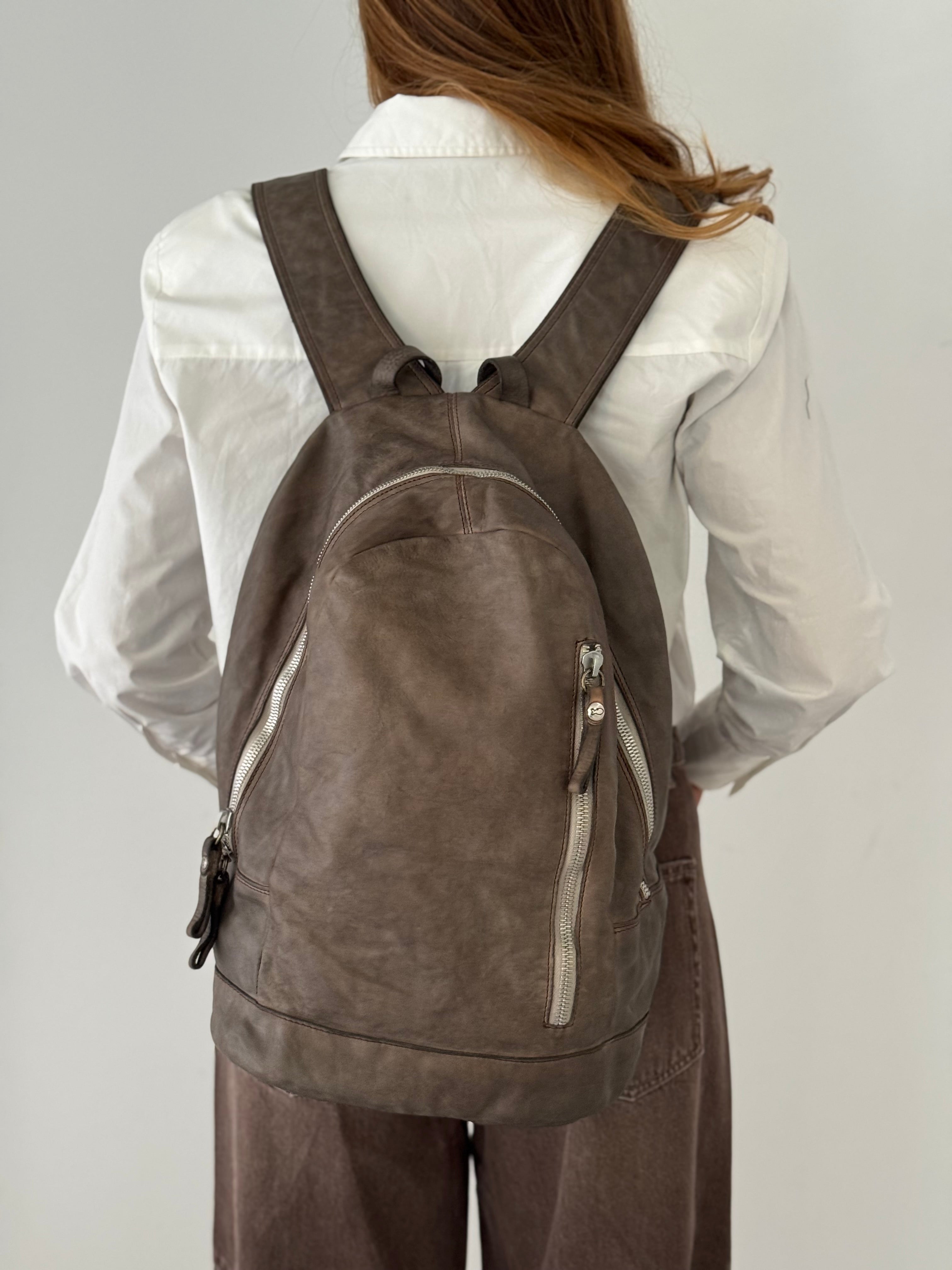 Frassino- backpack CEMENT