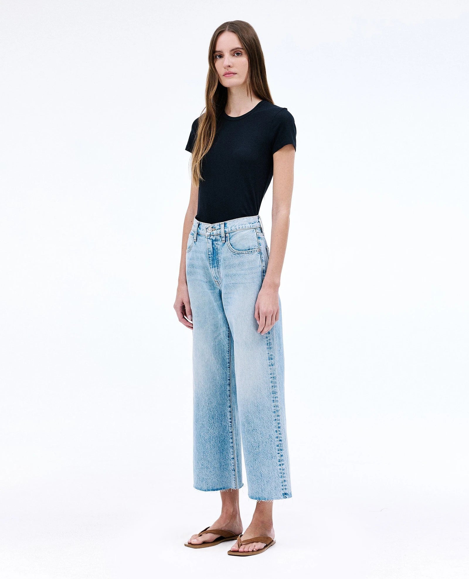 Grace crop crosby BLUE
