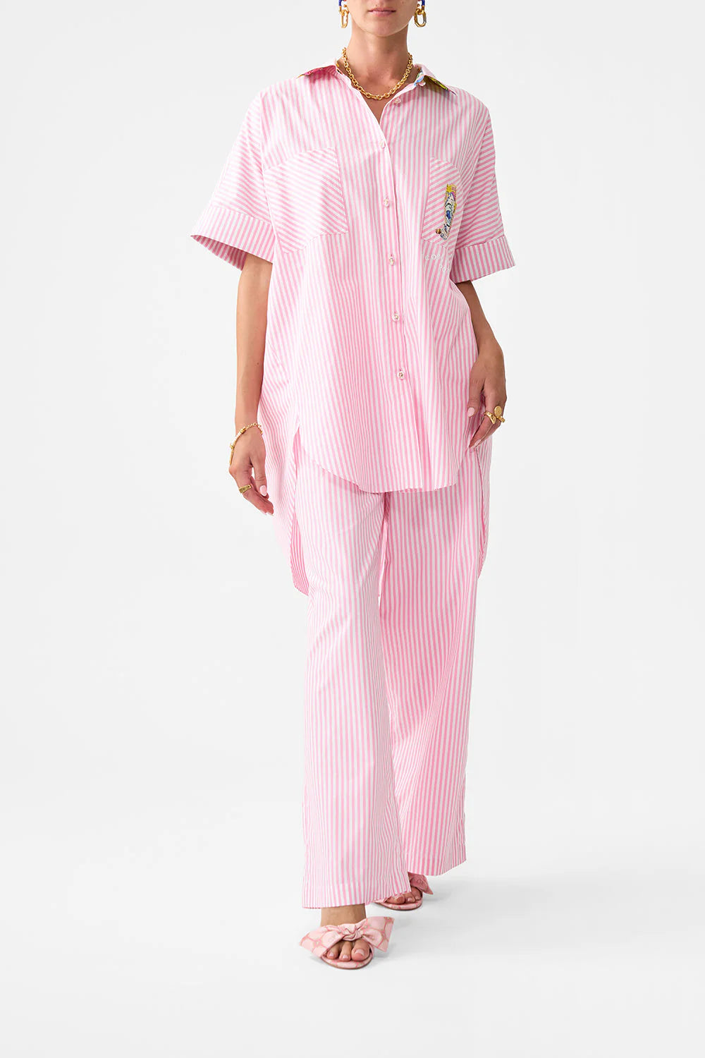 Oversized pocket tunic SALTY SPLENDOUR