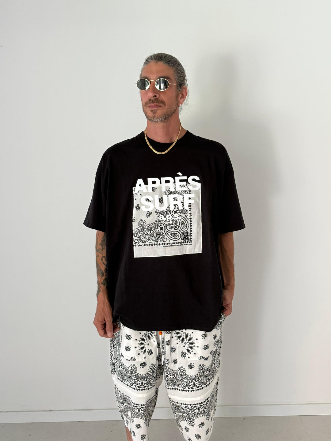 T-shirt train BLACK