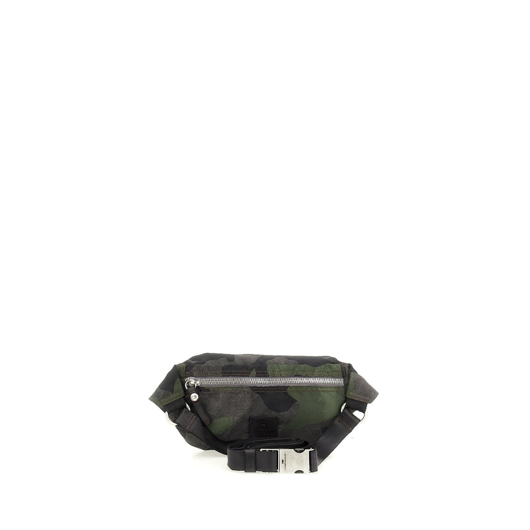 etna waist bag nylon camo+cow CAMO GREY