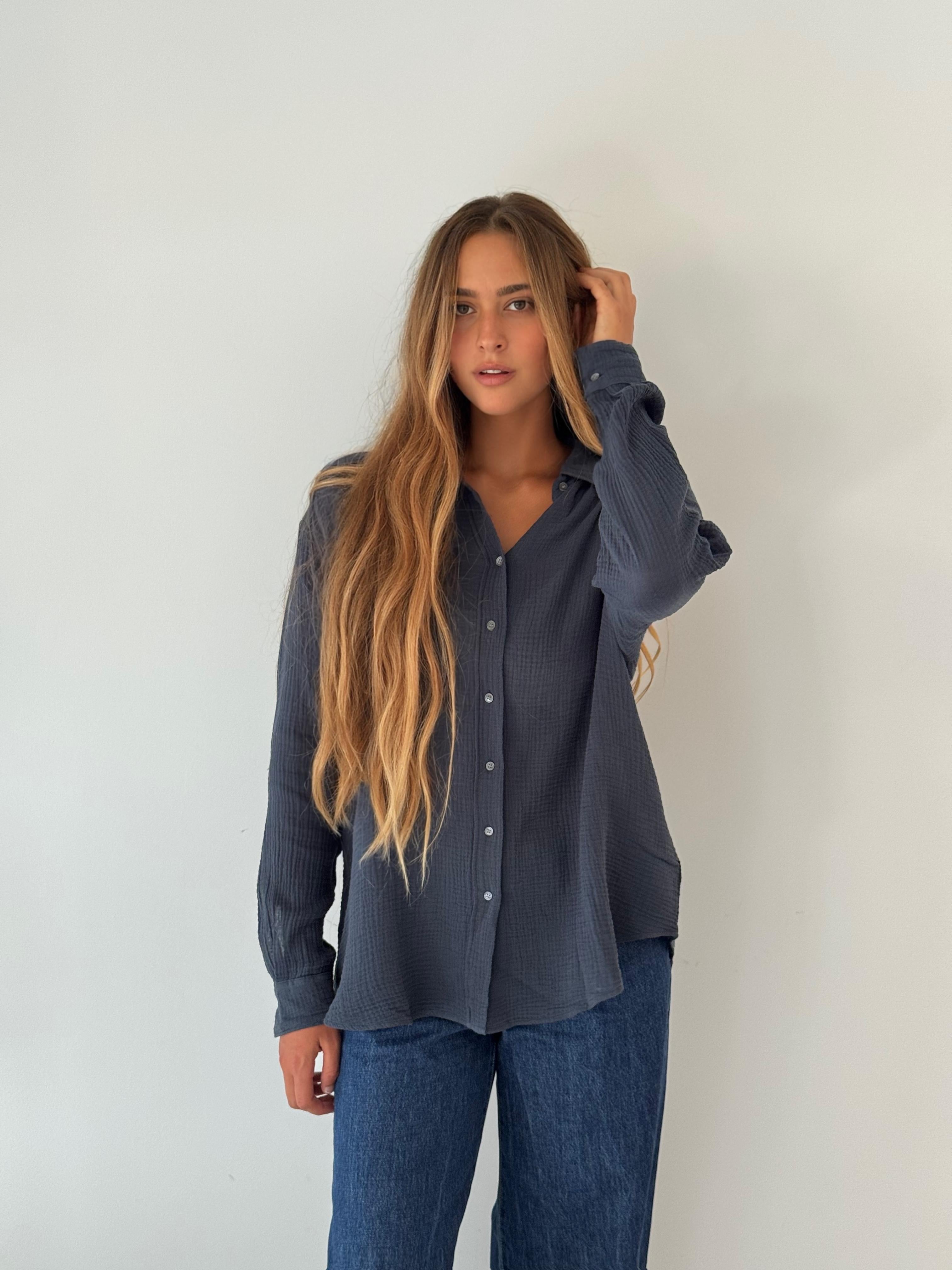 Cinema woven shirt INK