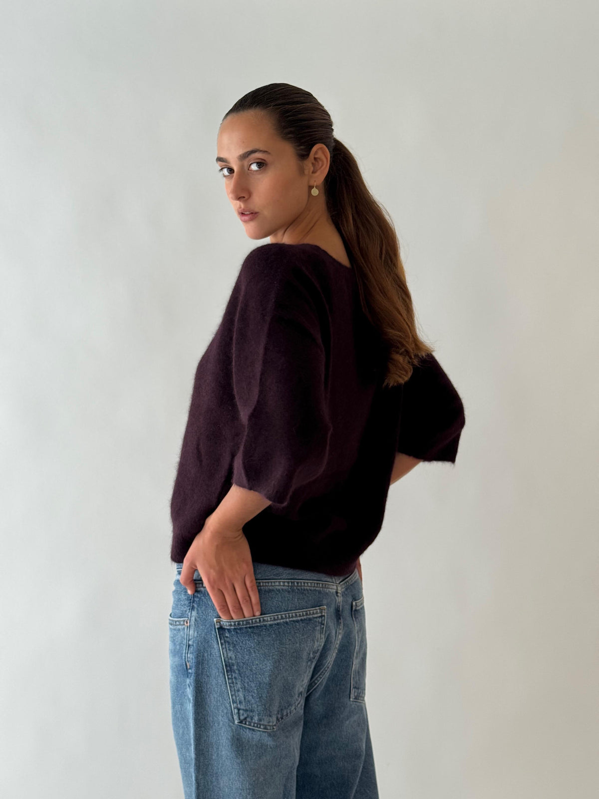 Pullover EGGPLANT