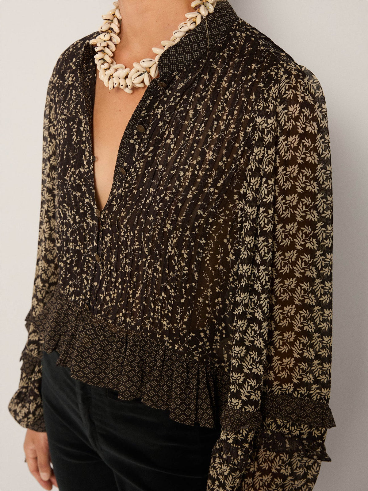 Blouse payes catalina BLACK SHEEP