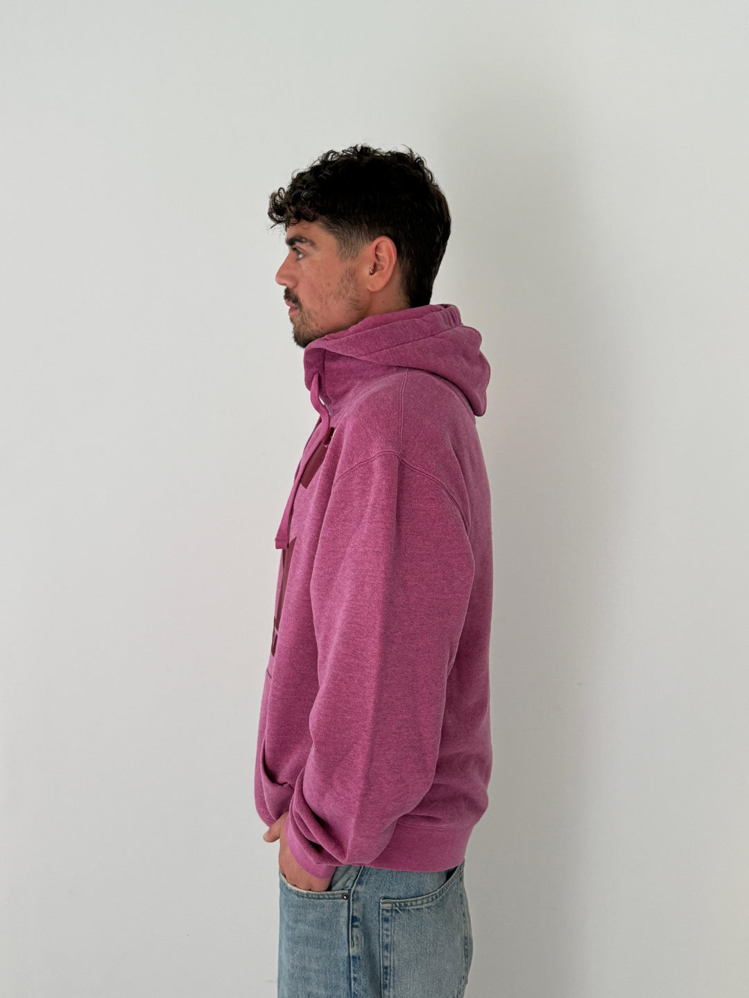 Sweatshirt Jagger single FUSCHIACHINE