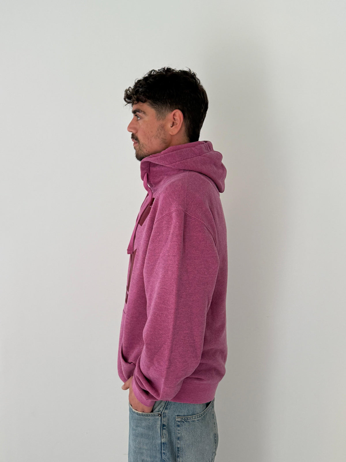 Sweatshirt Jagger single FUSCHIACHINE