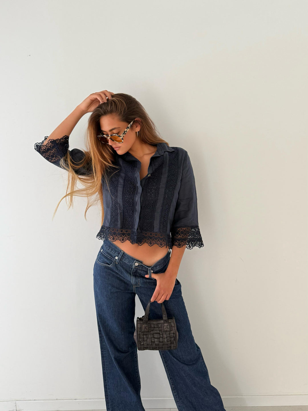 Natissa blouse NAVY