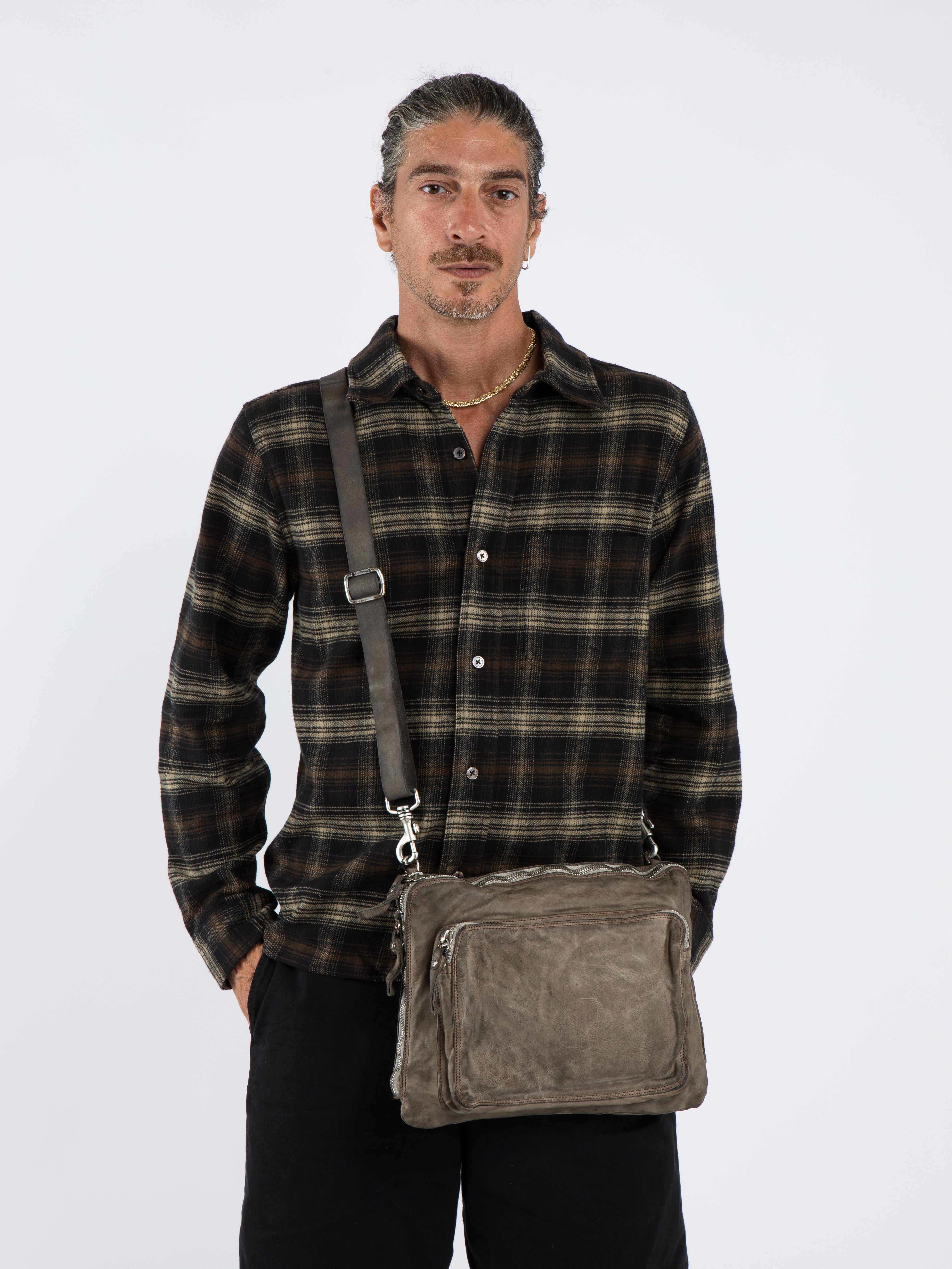 Pioppo- document holder CEMENT