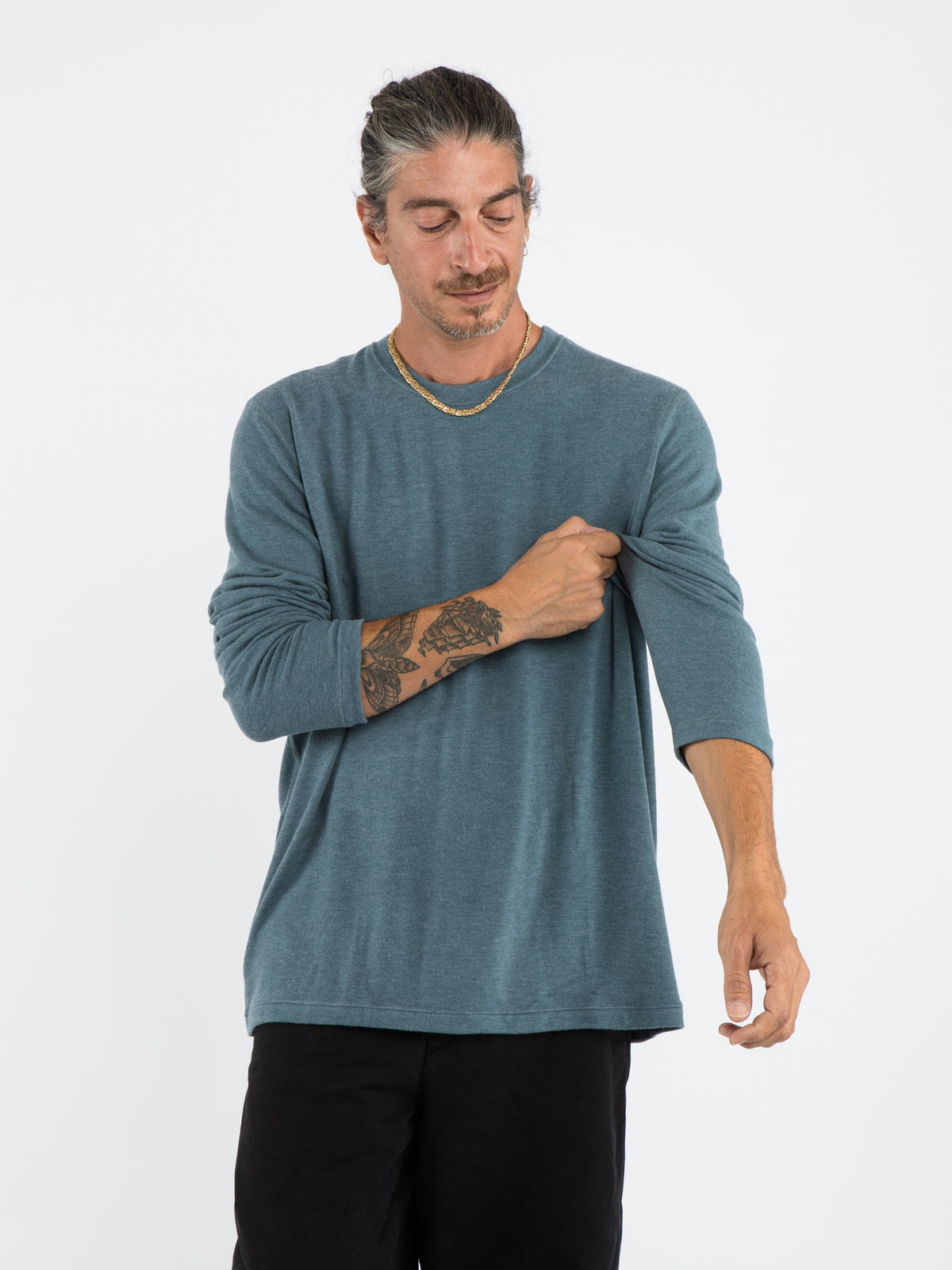 becker long sleeve crew neck top NEPTUNE