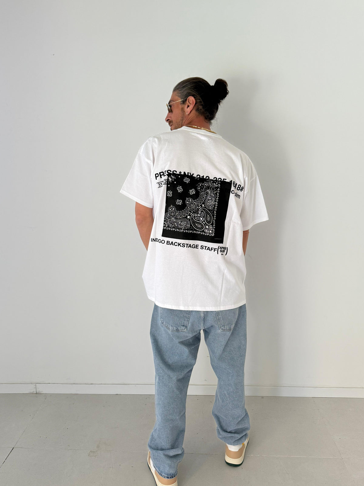 T-shirt train WHITE
