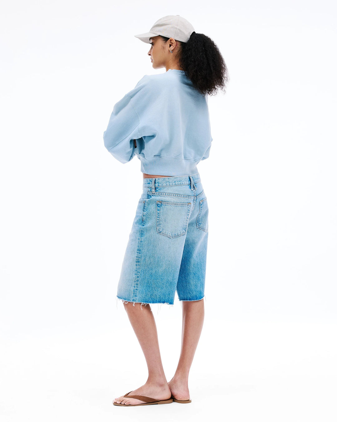 Mica short shes the one BLUE