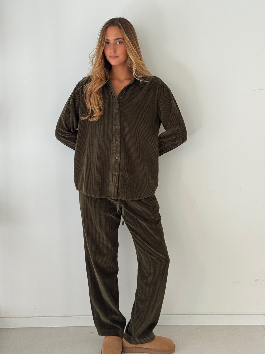Cinema woven shirt ARMY