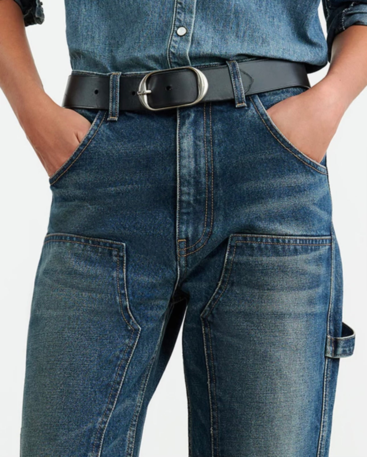 Nili belt BLACK/SILVER