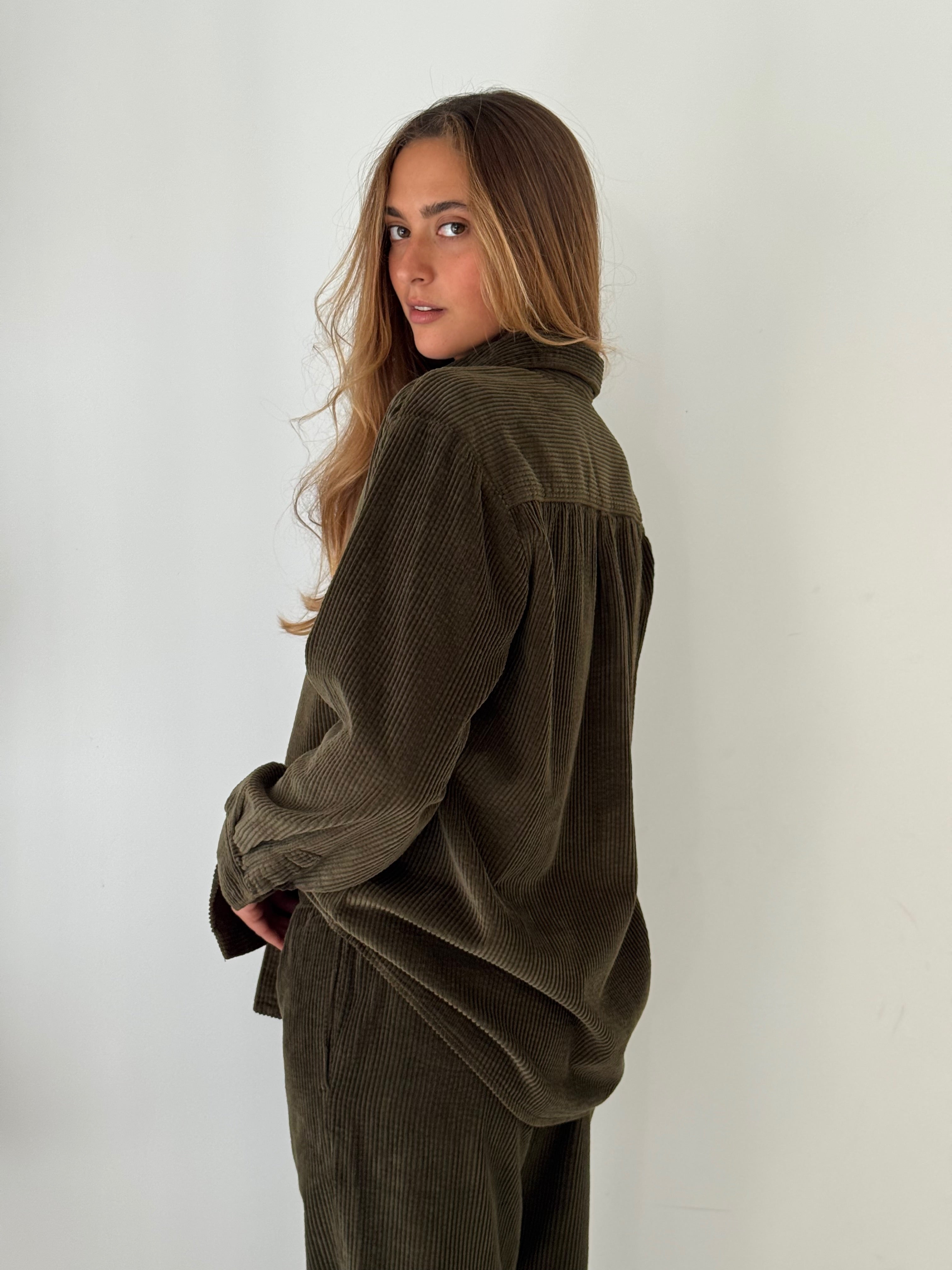 Cinema woven shirt ARMY