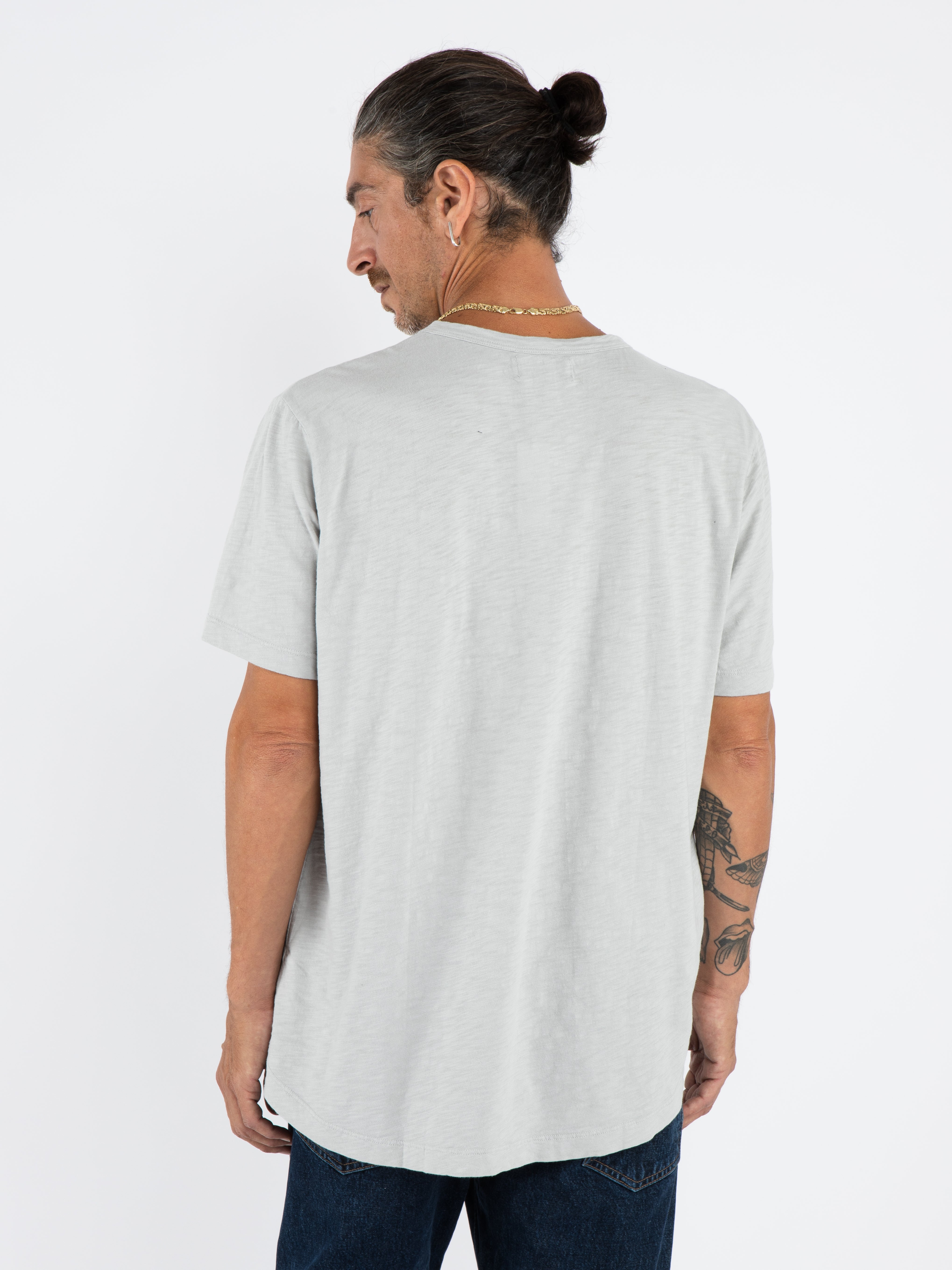 amaro s/s crew neck top ALGAE