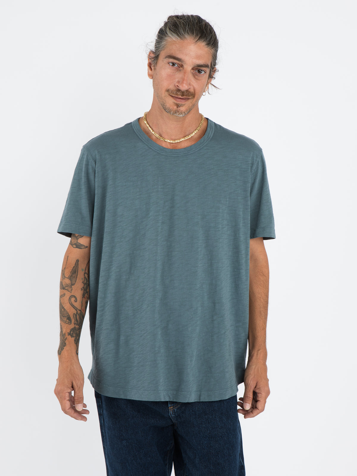 amaro s/s crew neck top FLAG