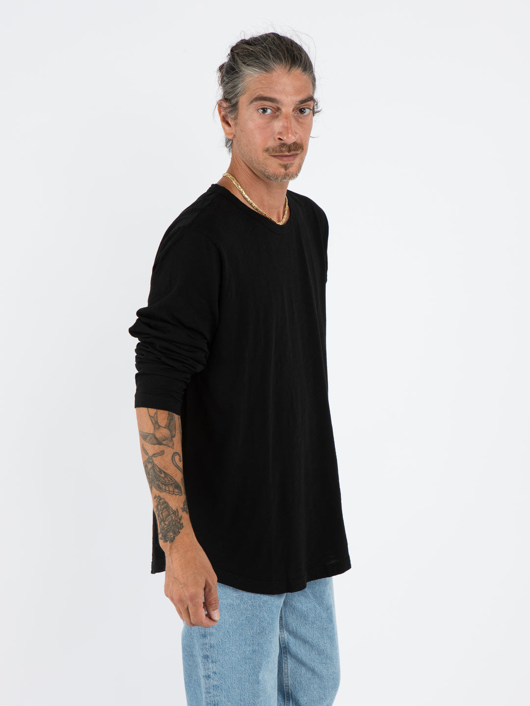 Kai long sleeve T-shirt BLACK