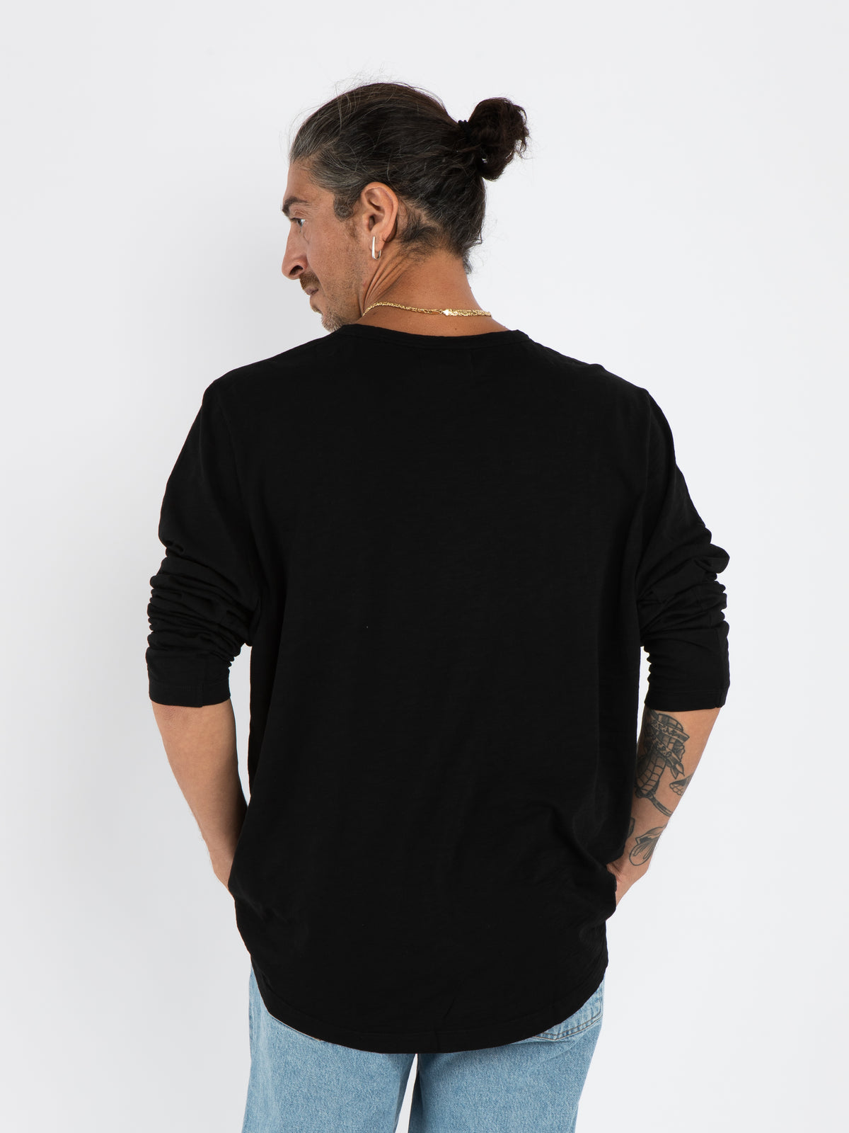 Kai long sleeve T-shirt BLACK