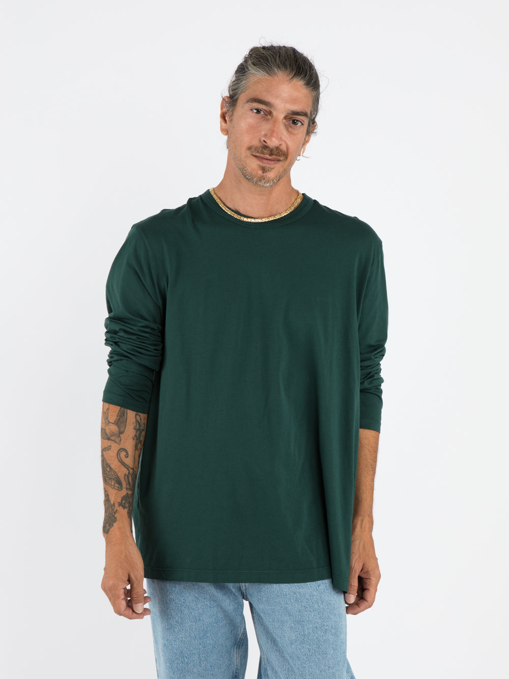 rowland long sleeve crew neck top DRAGON