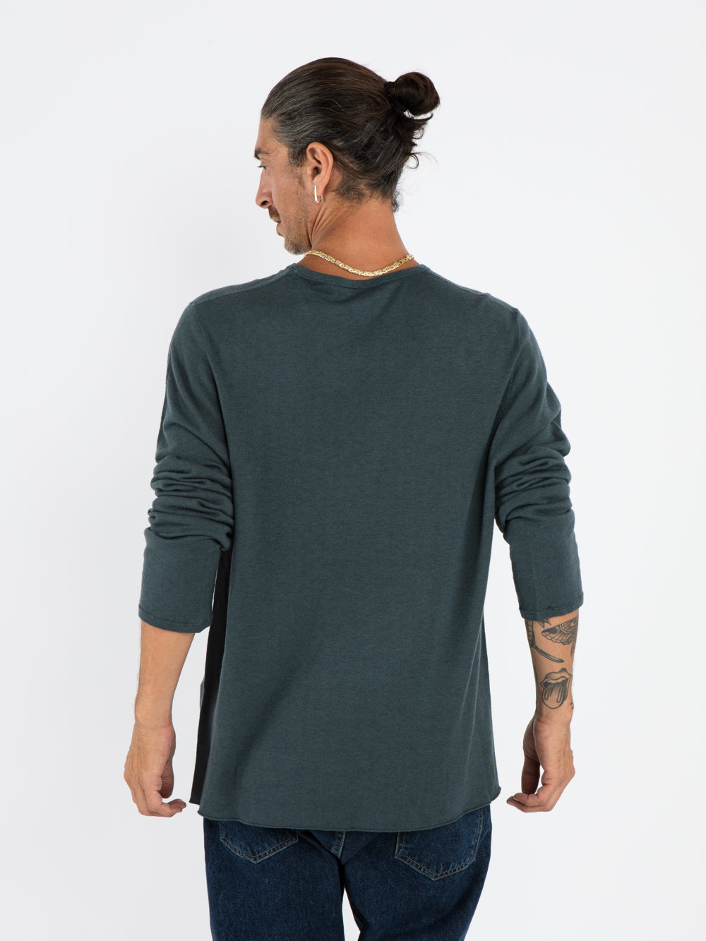 Crew neck pullover CARBONE