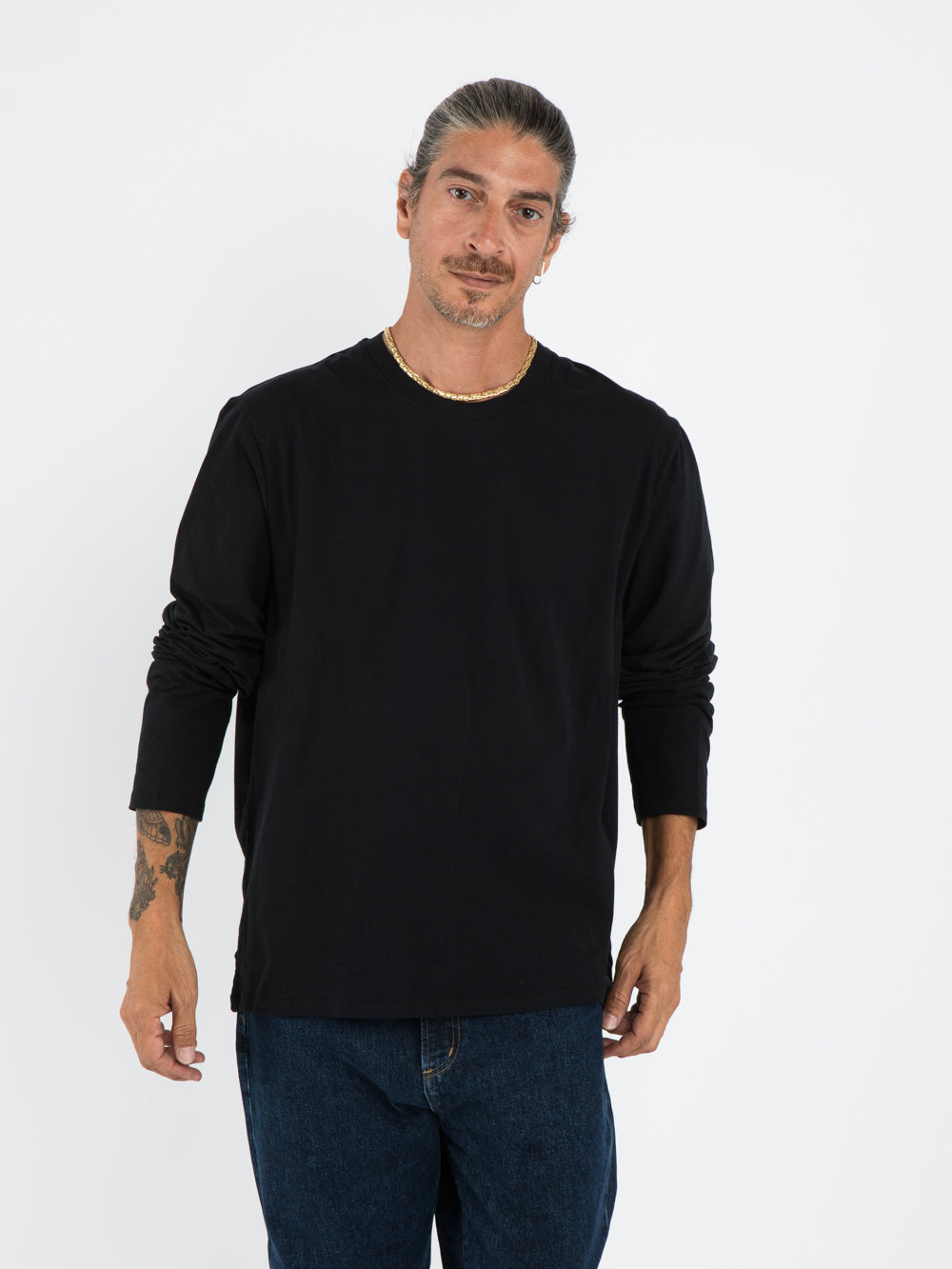 LS tee BLACK