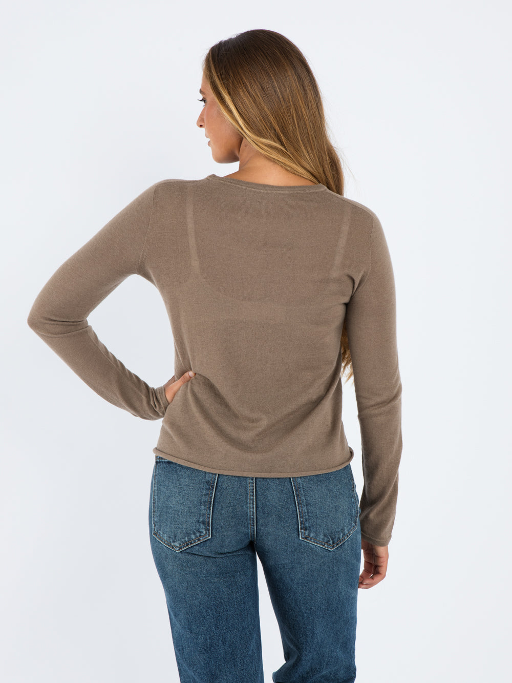 Round neck long sleeves BISON