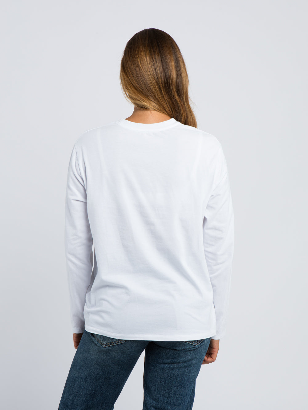 Round neck shirt WHITE